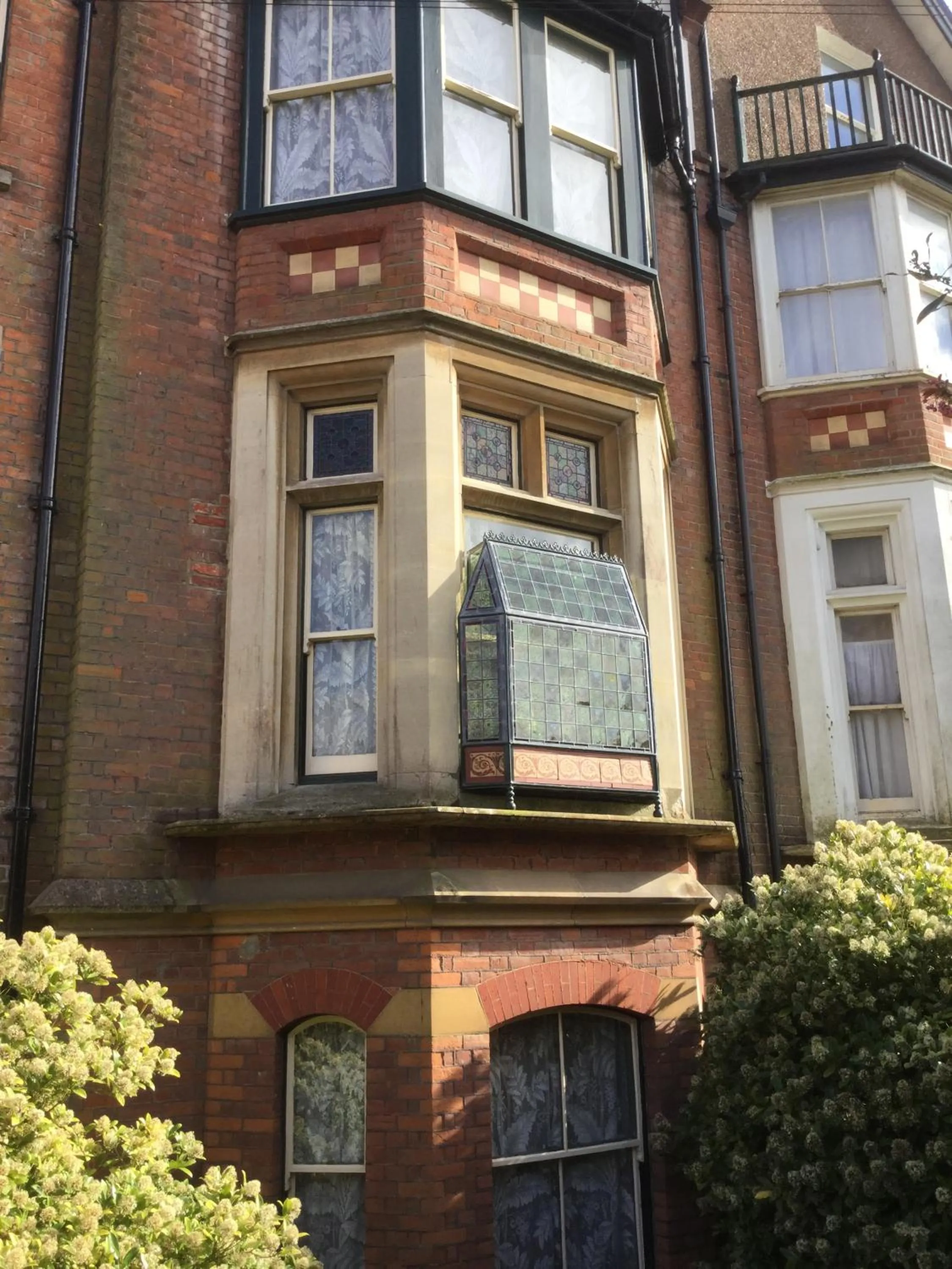 Decorative detail in St Benedict - Victorian Bed and Breakfast