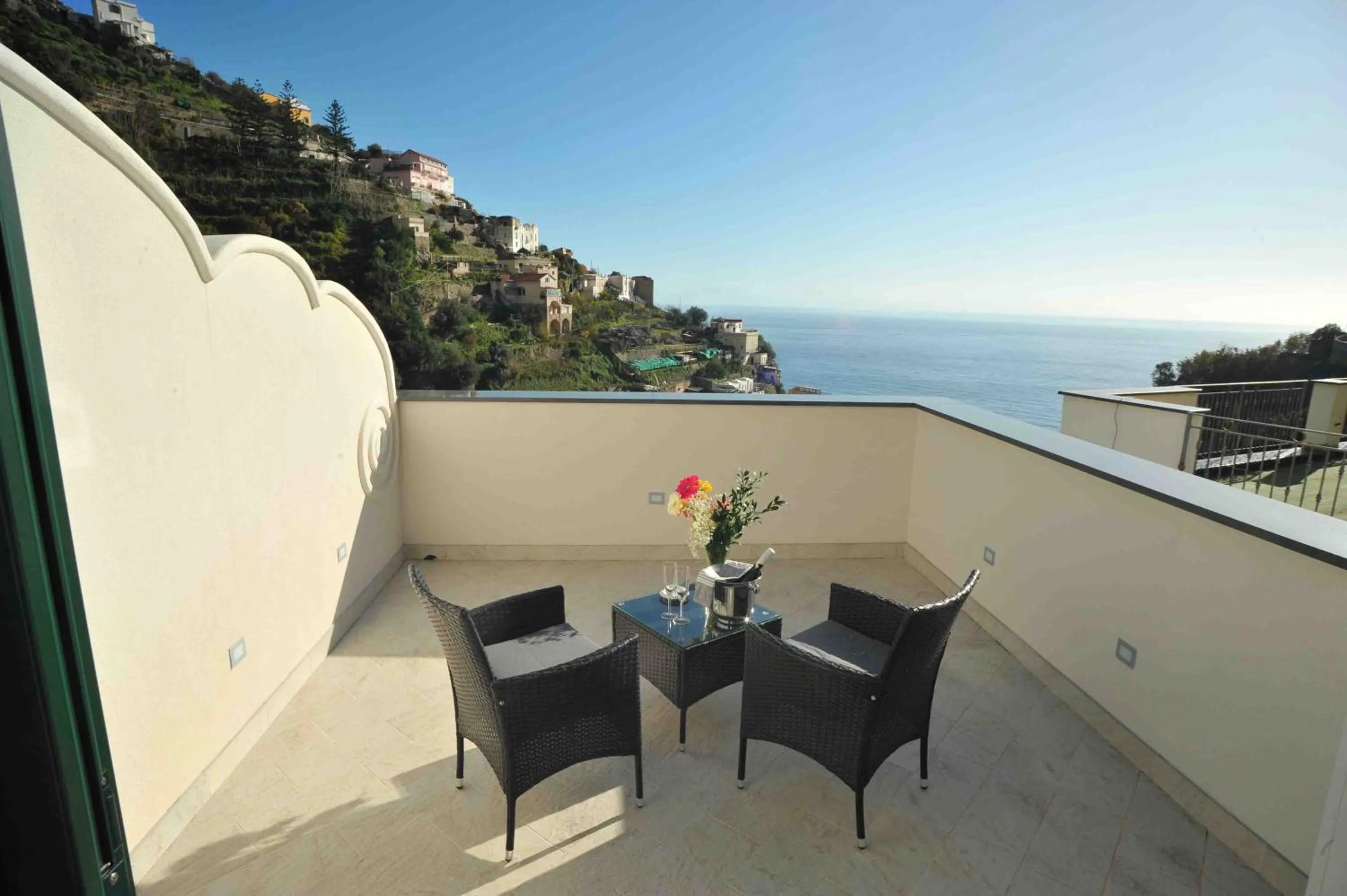 Balcony/Terrace in Matteo's House B&b