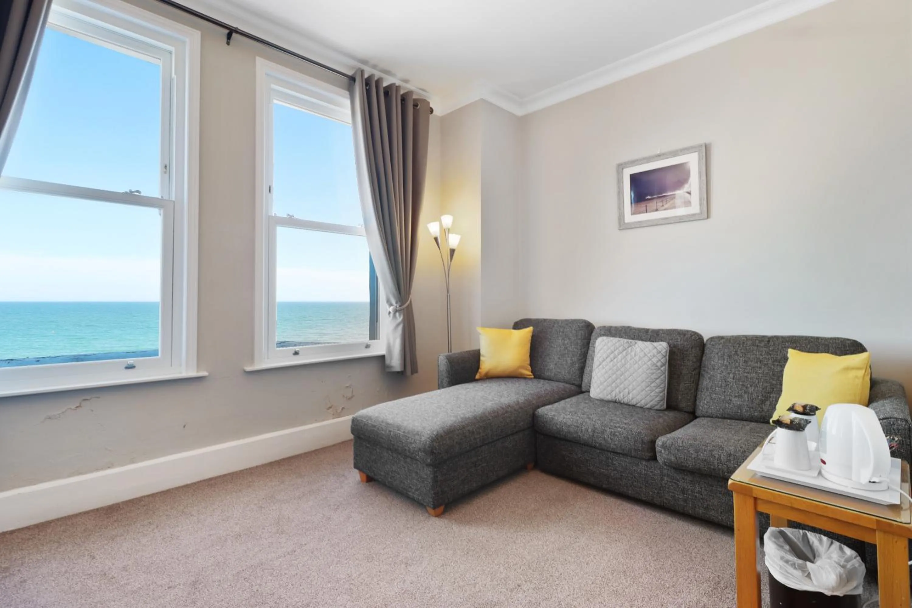 Seating area in Beach Front Guest House