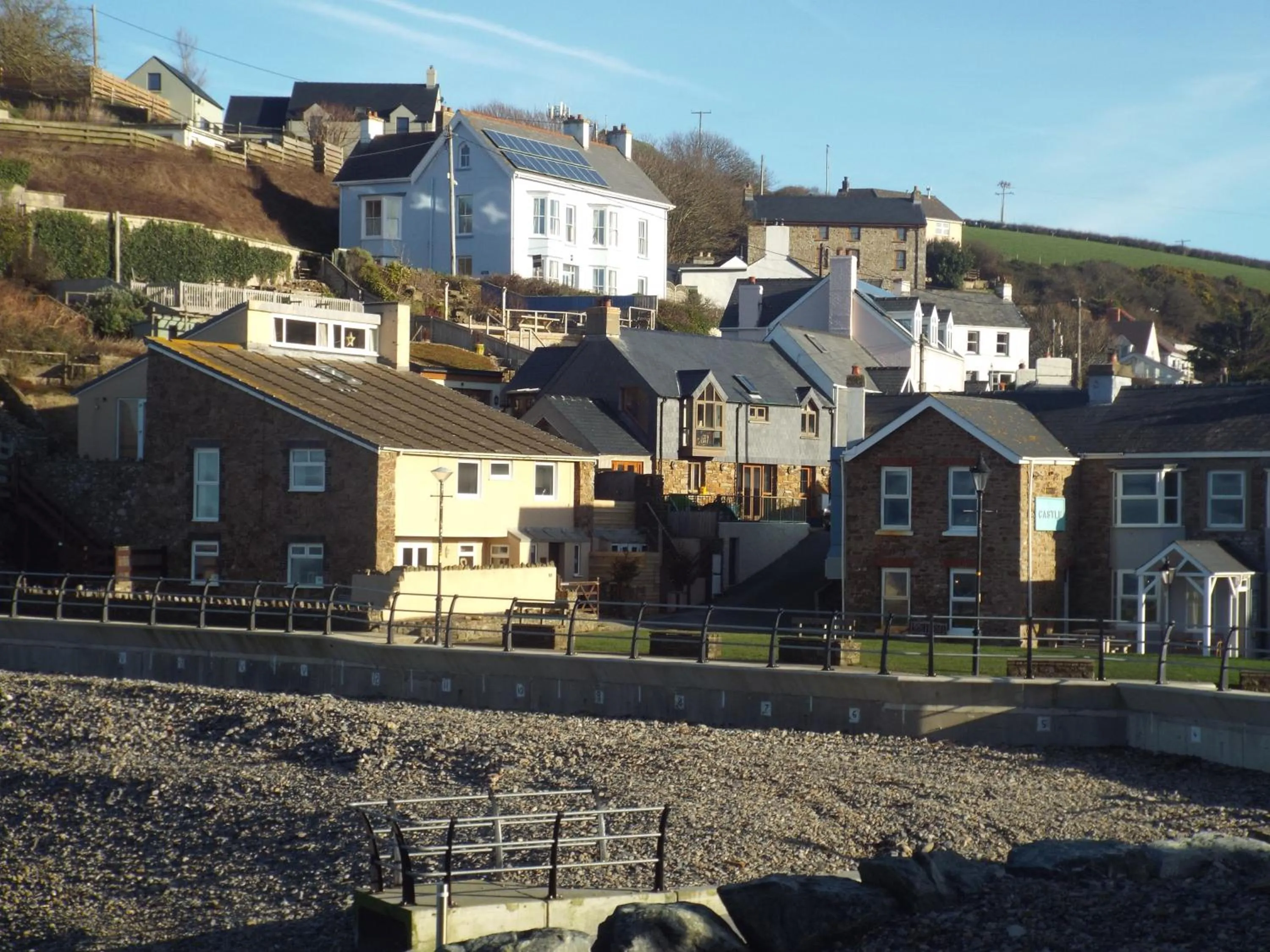 Property building in Pendyffryn Manor Bed & Breakfast