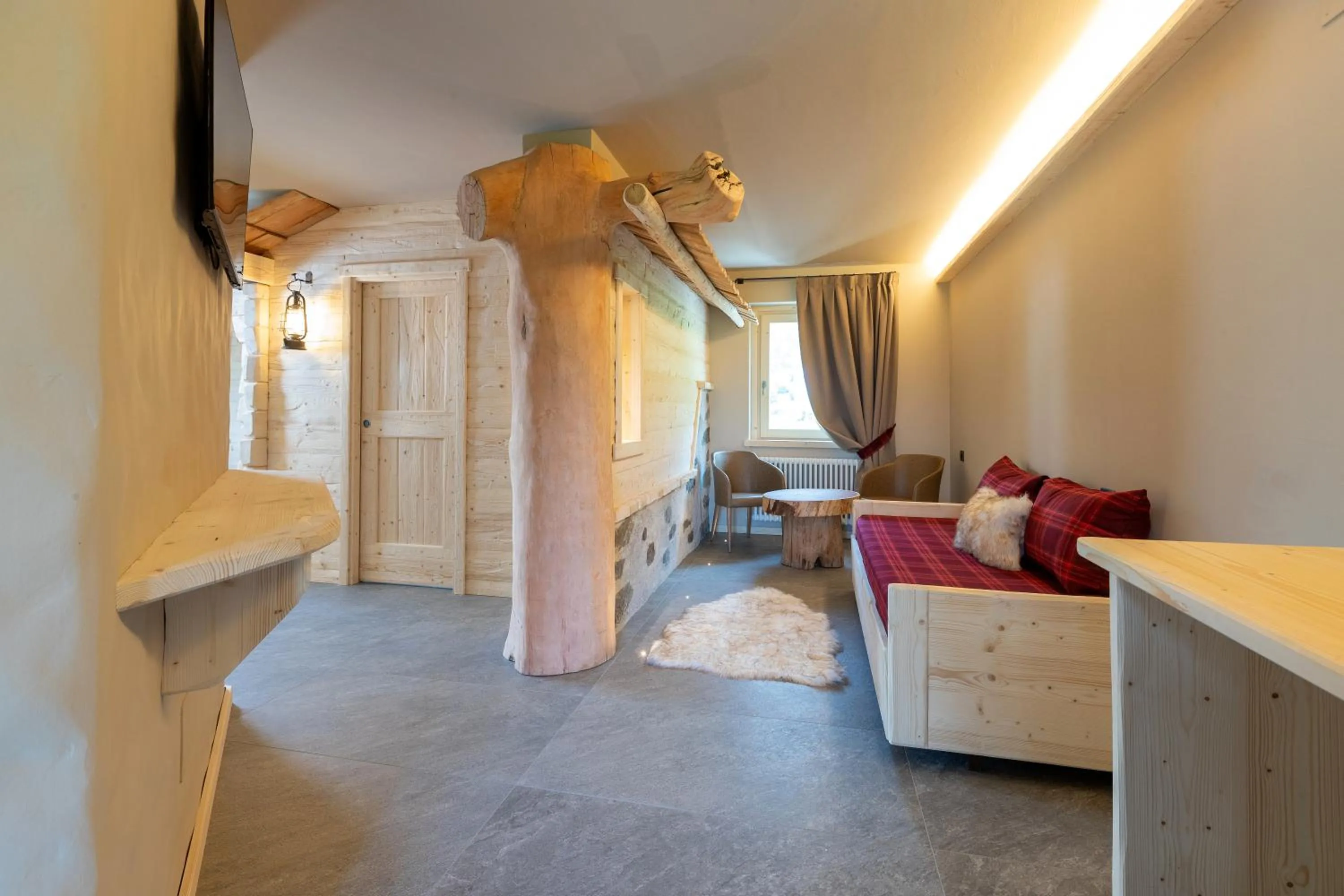 Living room, Bed in Agriturismo San Gallo