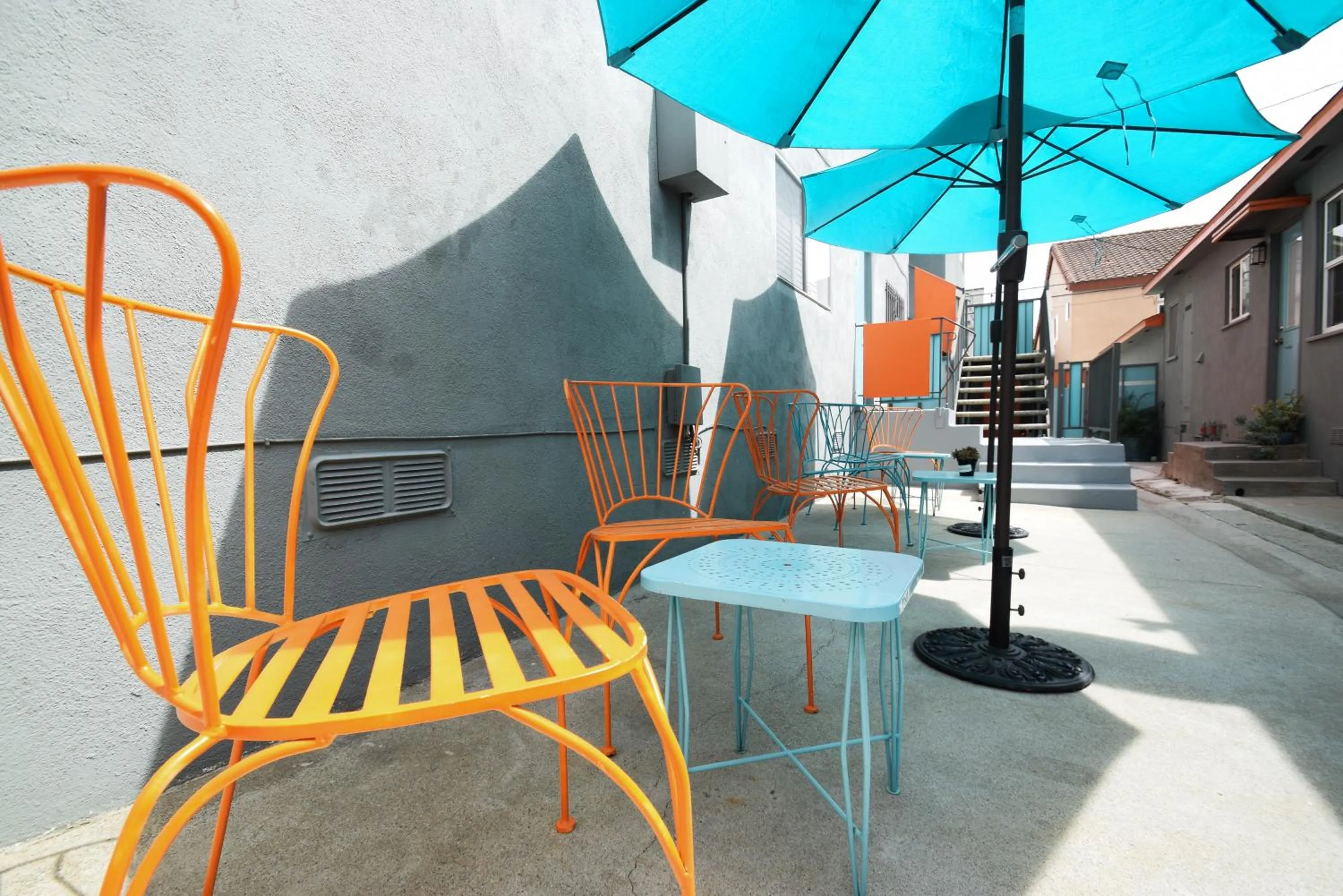 Patio in Venice Beach Apartments Monthly rents