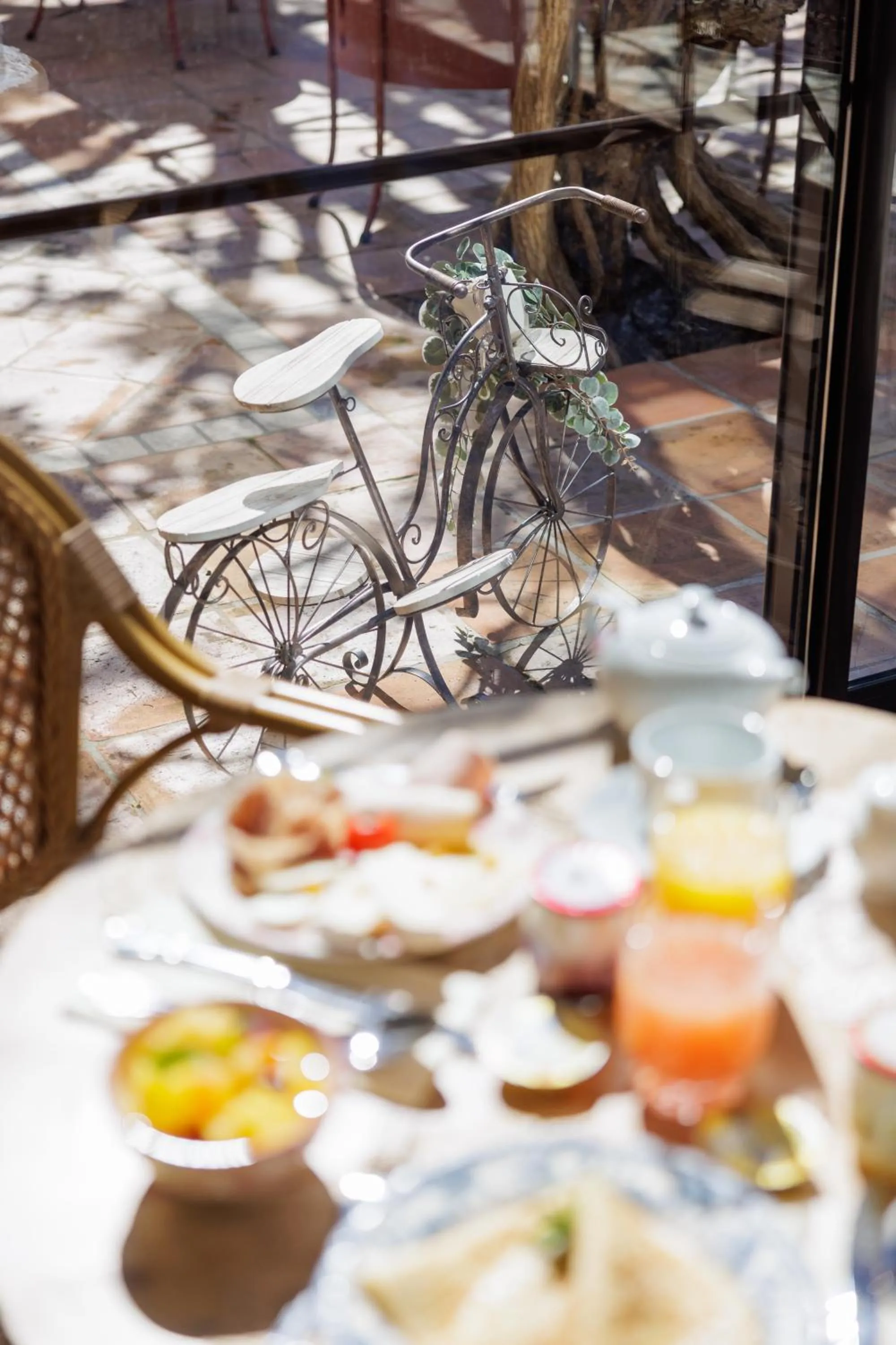 Decorative detail in Hôtel La Villa Sainte Valérie Adults Only