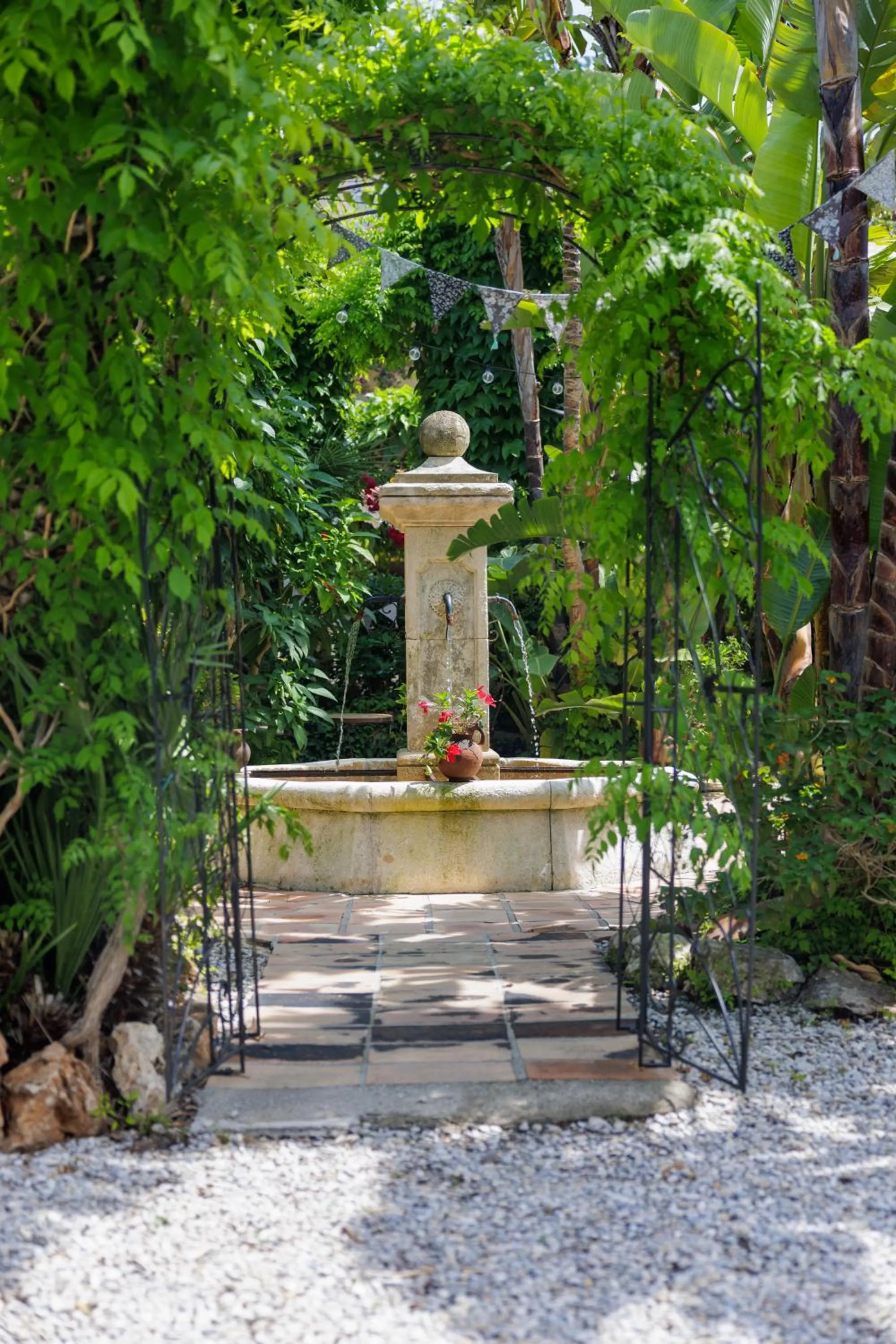 Garden in Hôtel La Villa Sainte Valérie Adults Only