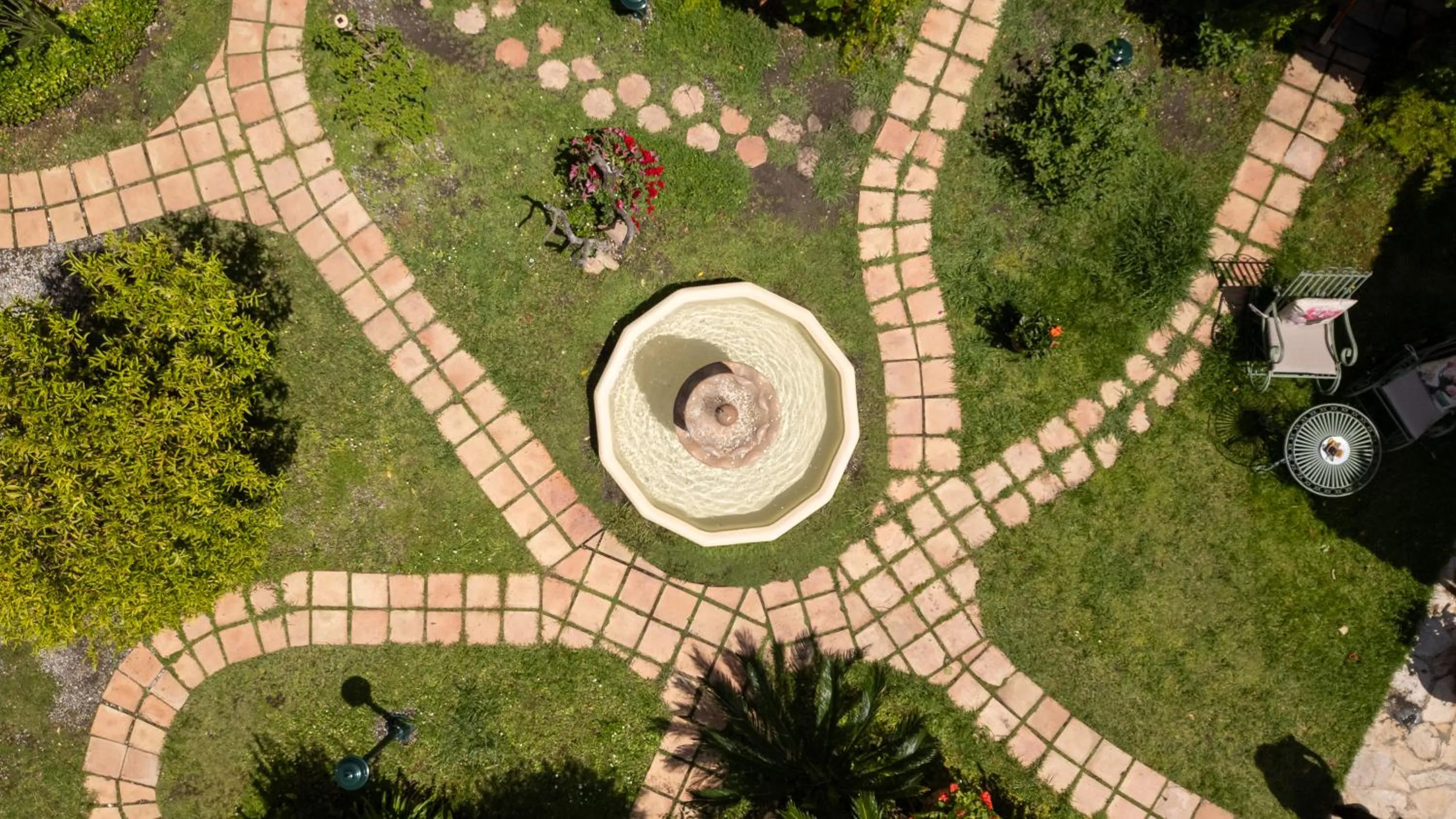 Garden view in Hôtel La Villa Sainte Valérie Adults Only