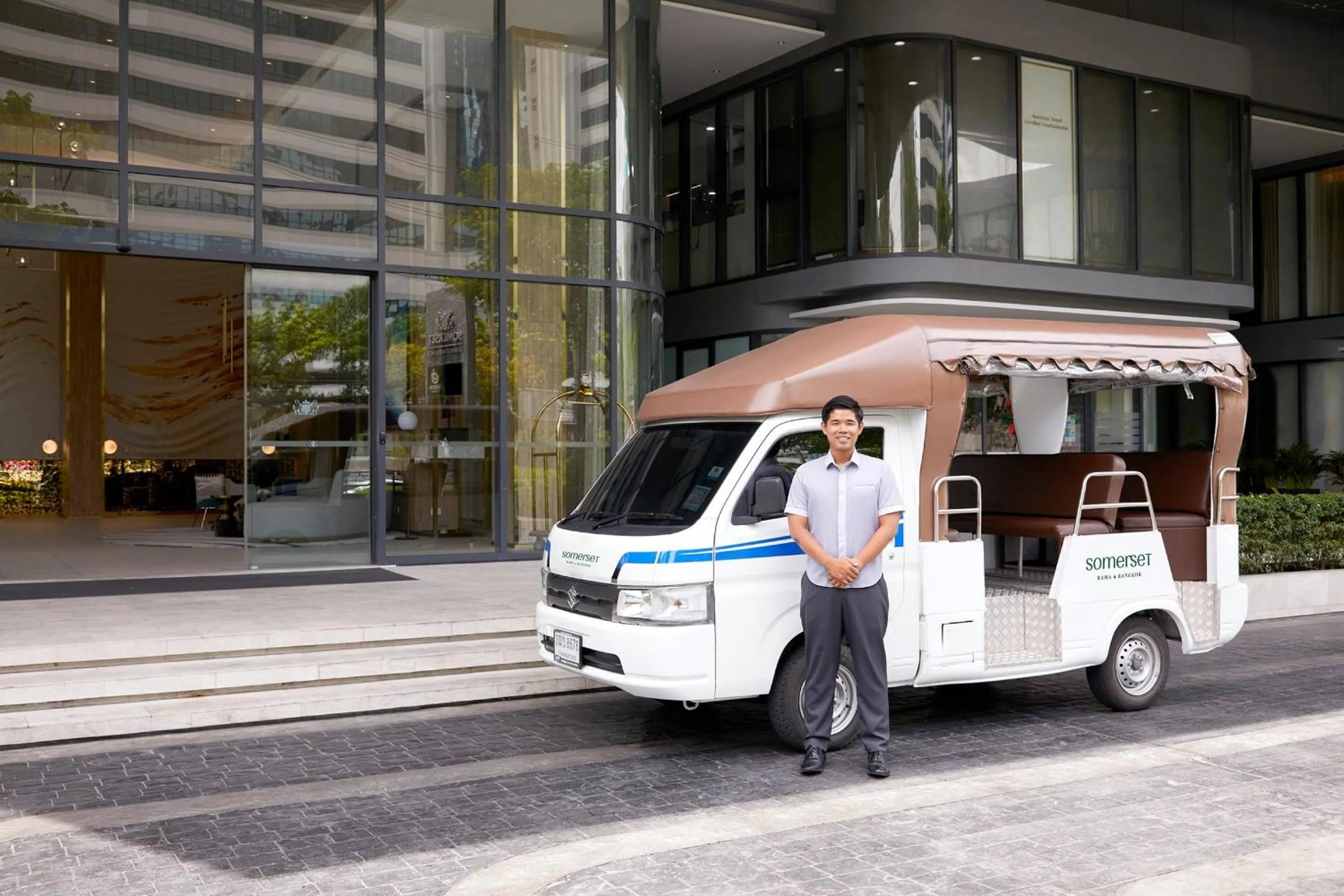 shuttle in Somerset Rama 9 Bangkok