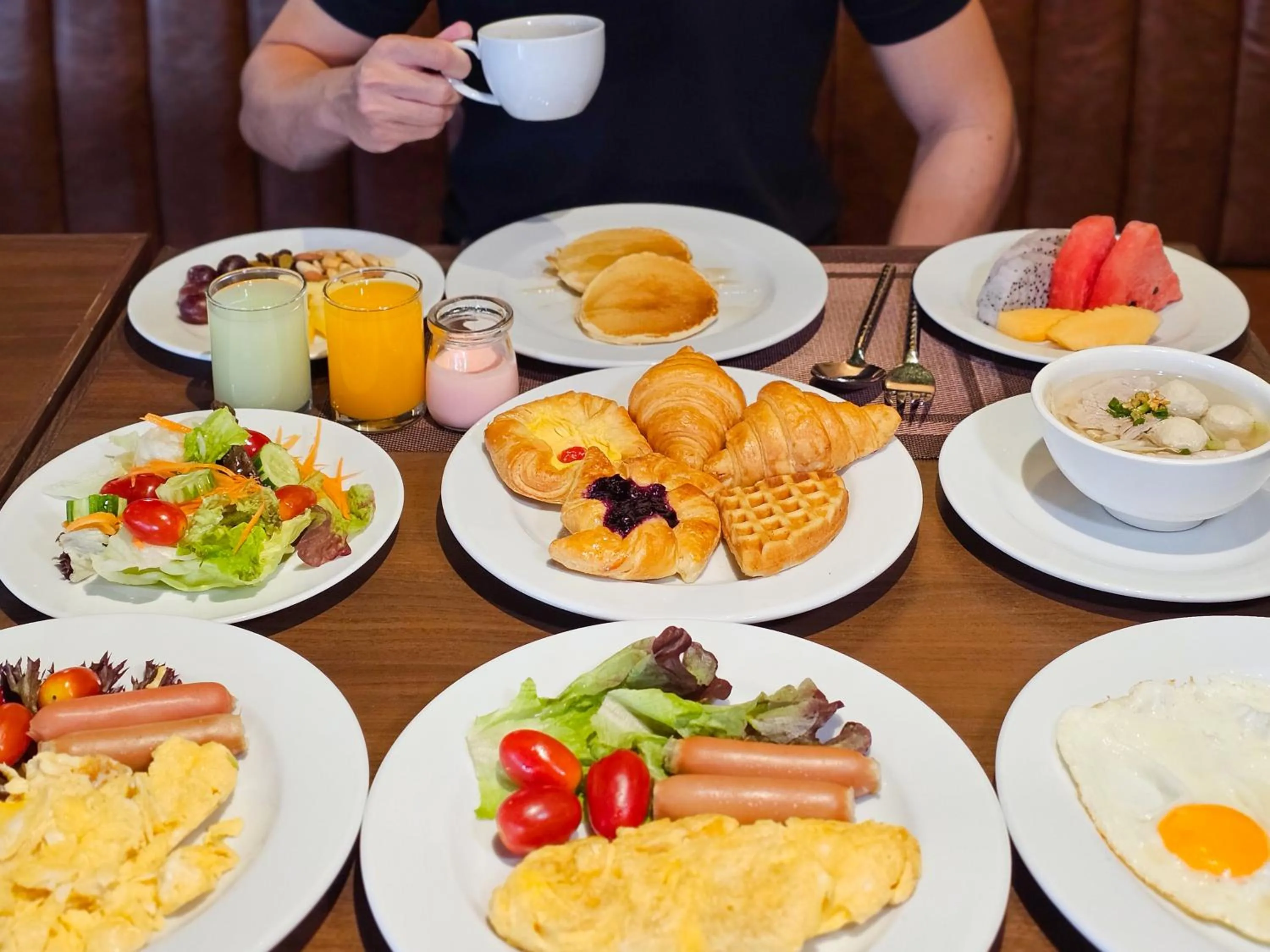 Breakfast in Somerset Rama 9 Bangkok