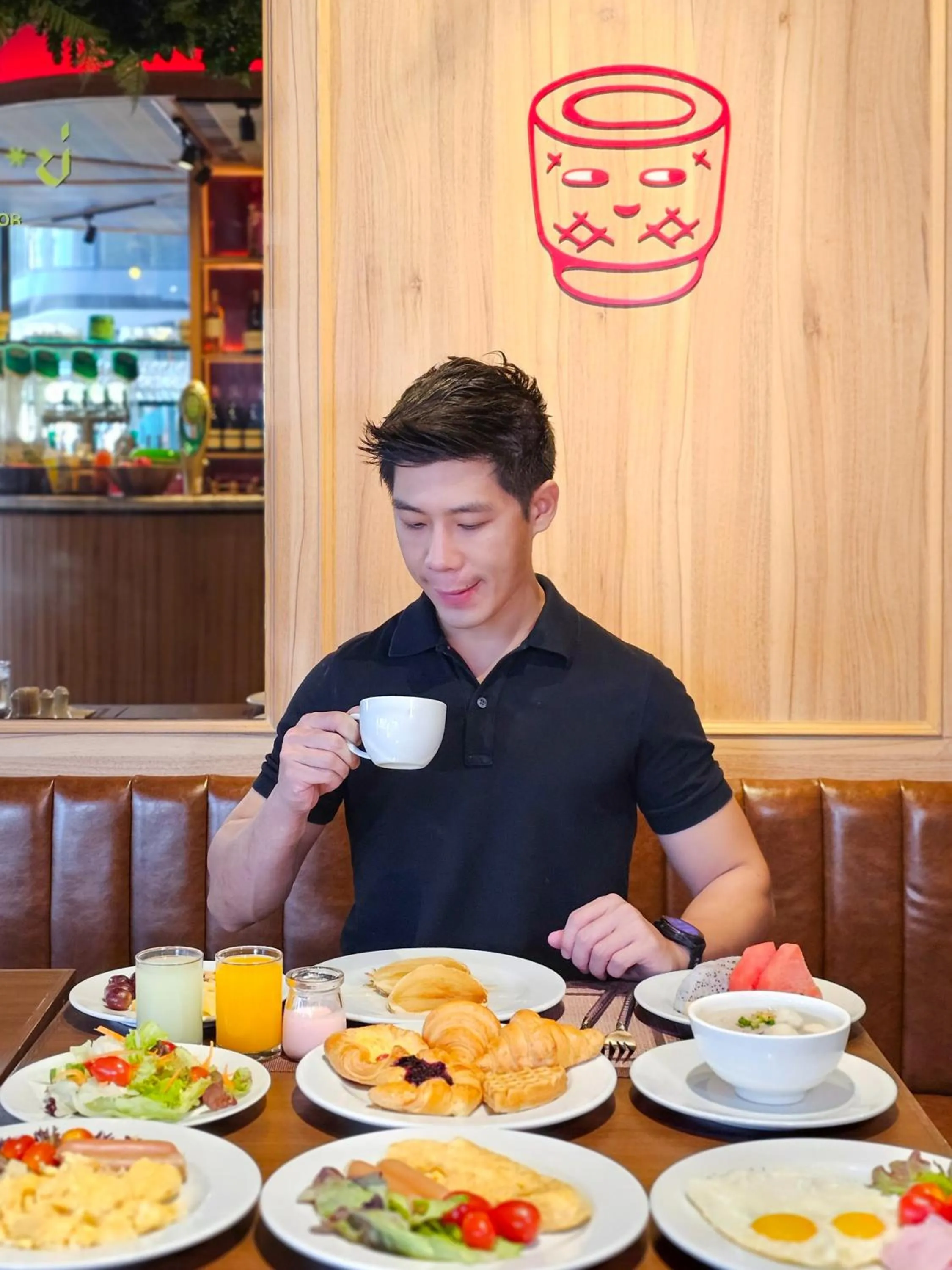 Breakfast in Somerset Rama 9 Bangkok