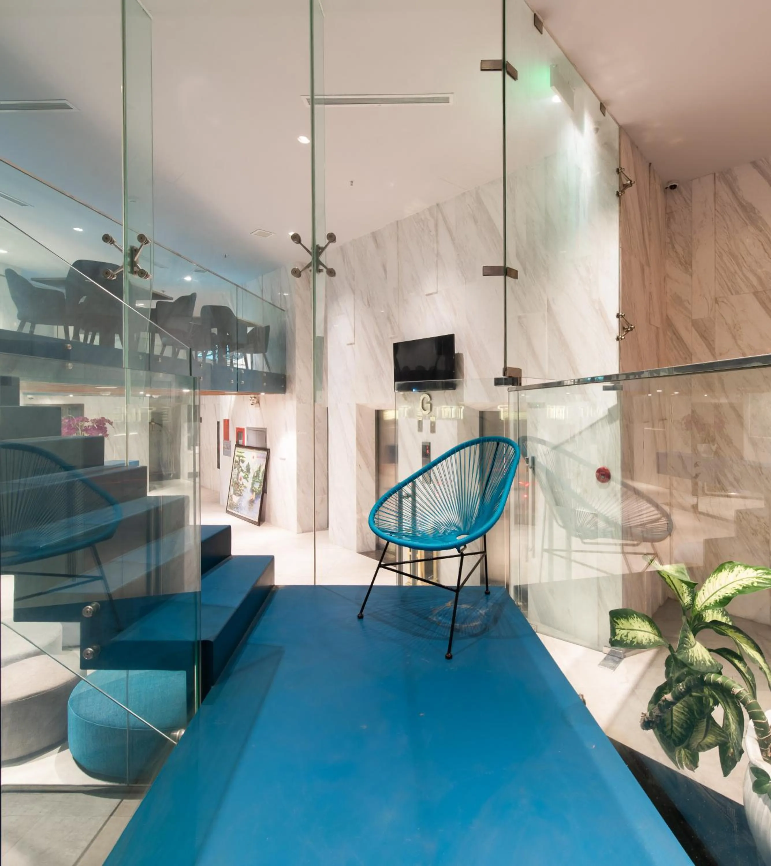 Lobby or reception in The Time Hotel