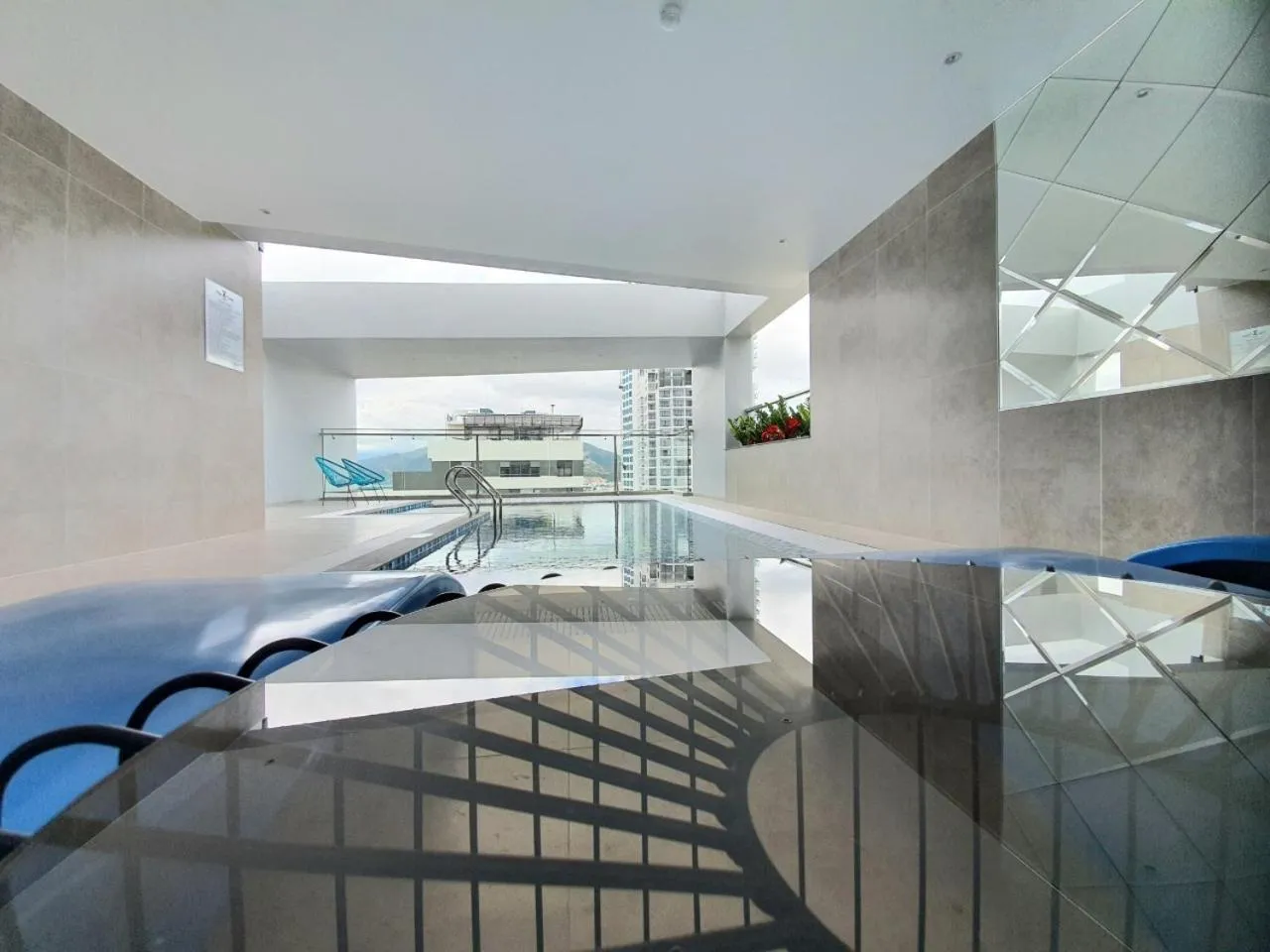 Swimming pool in The Time Hotel