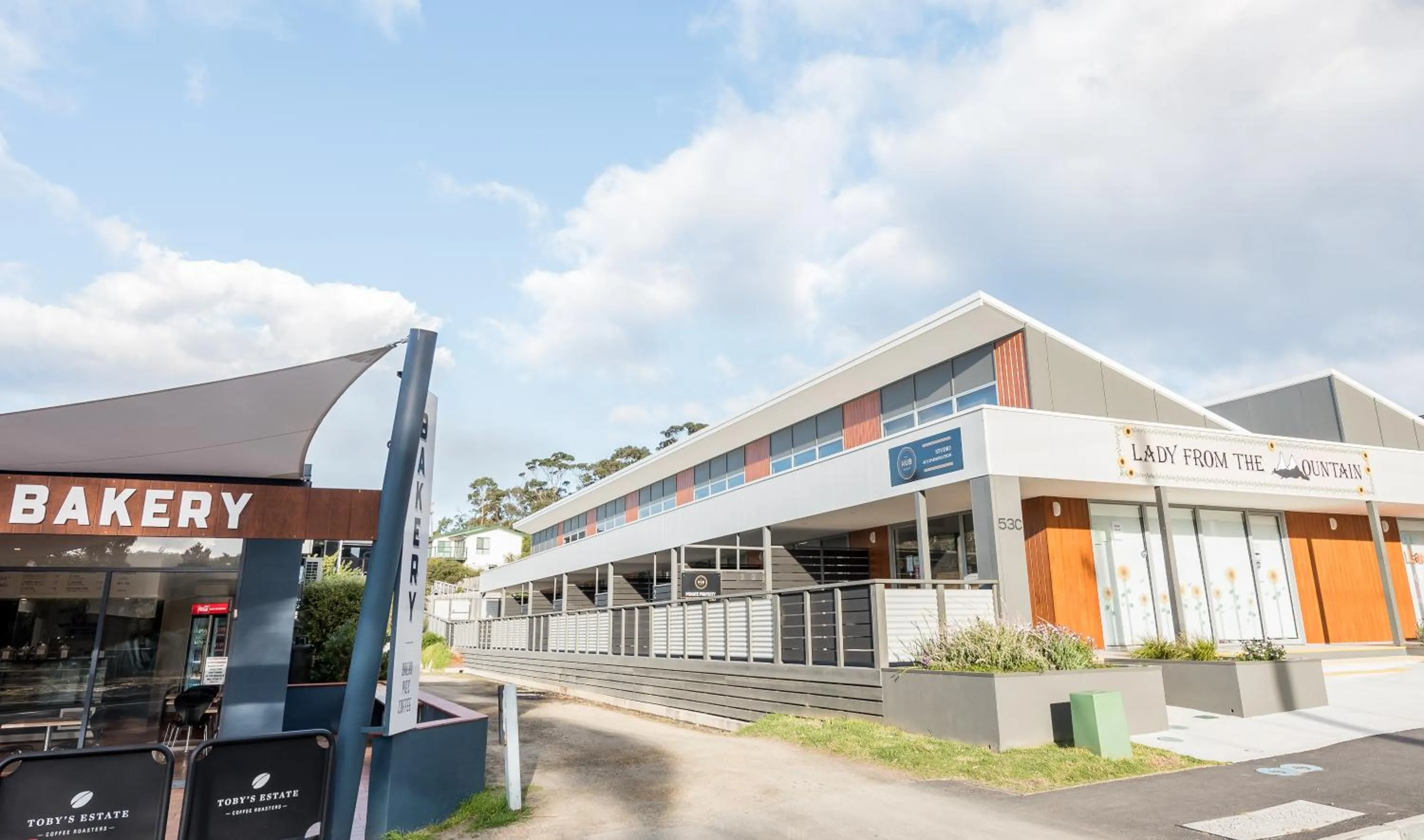 Property building in The Hub Bicheno