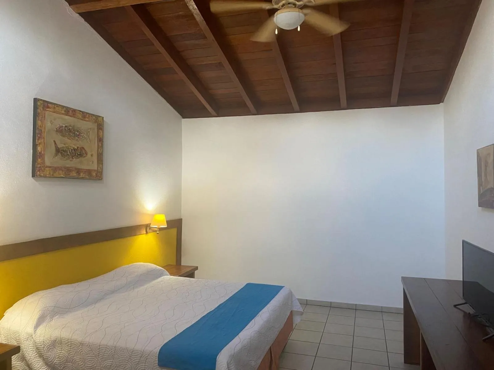 Bedroom, Bed in Hotel Pez Vela