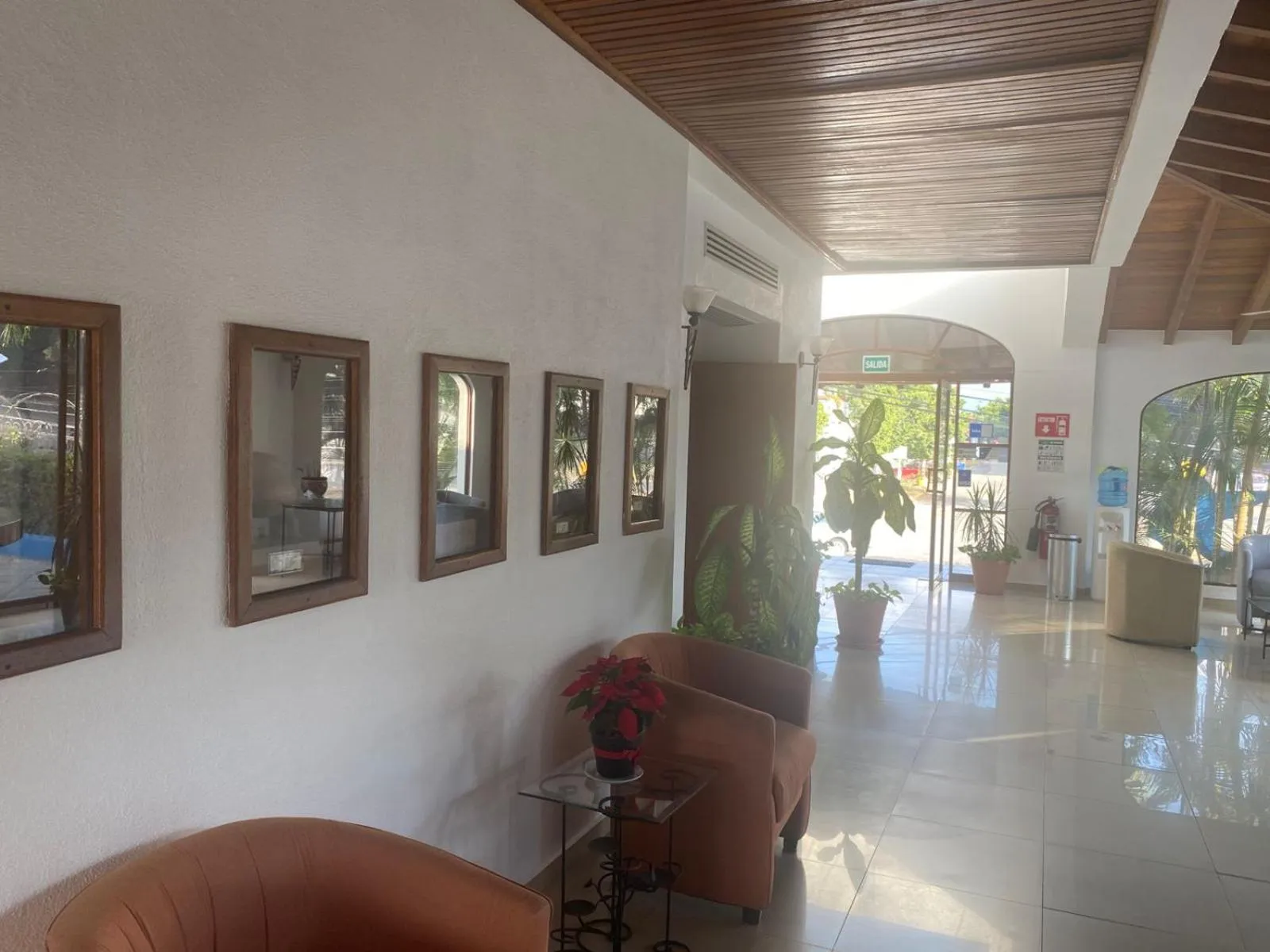 Living room in Hotel Pez Vela