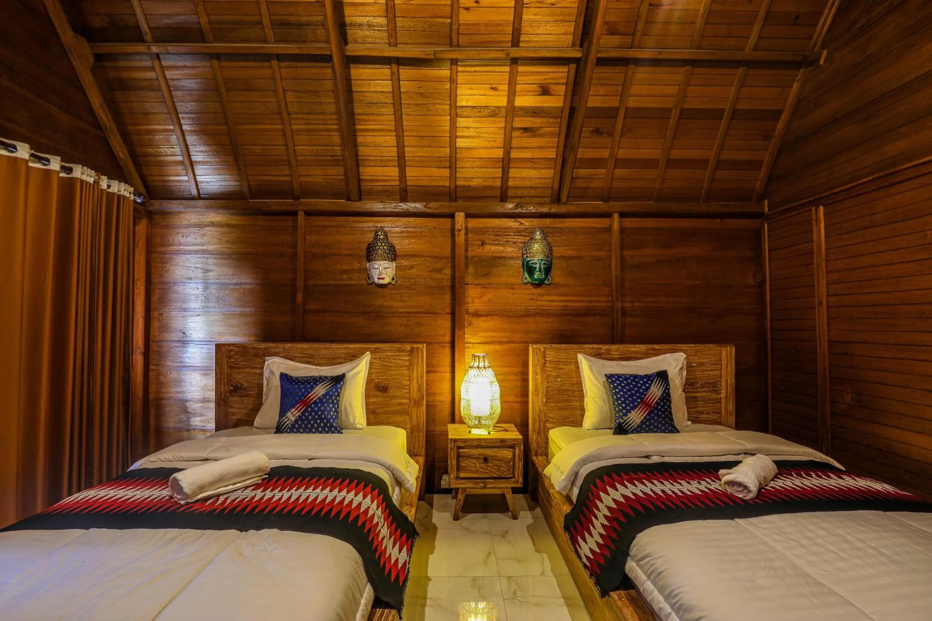 Bedroom, Bed in The Tukad Gepuh Cottage and Resto