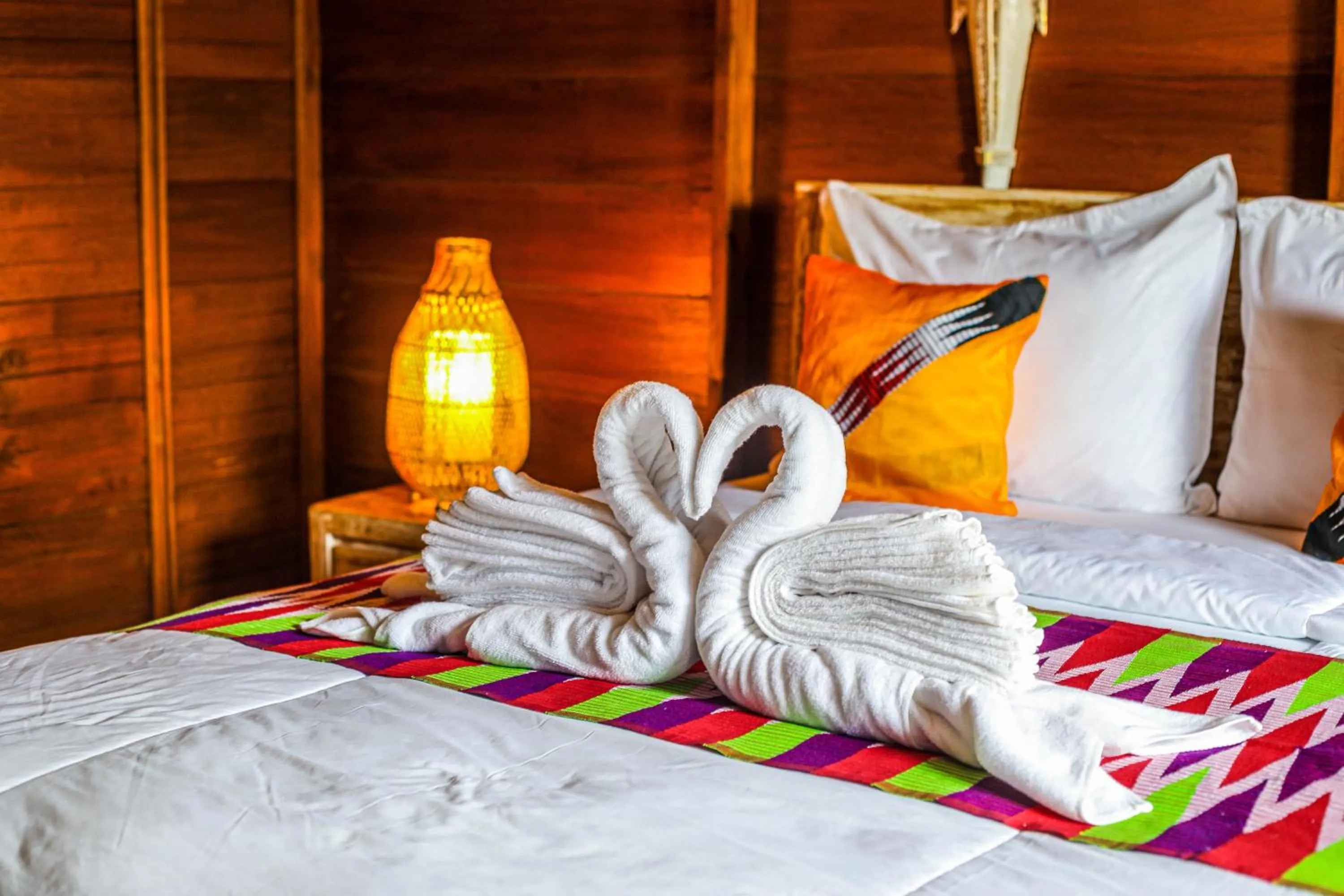 Bedroom, Bed in The Tukad Gepuh Cottage and Resto