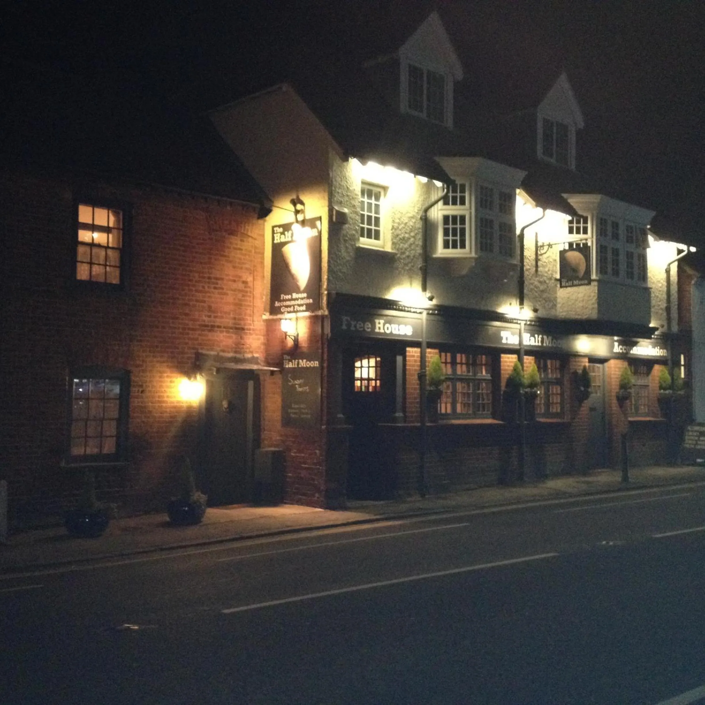 Property building in The Half Moon Inn