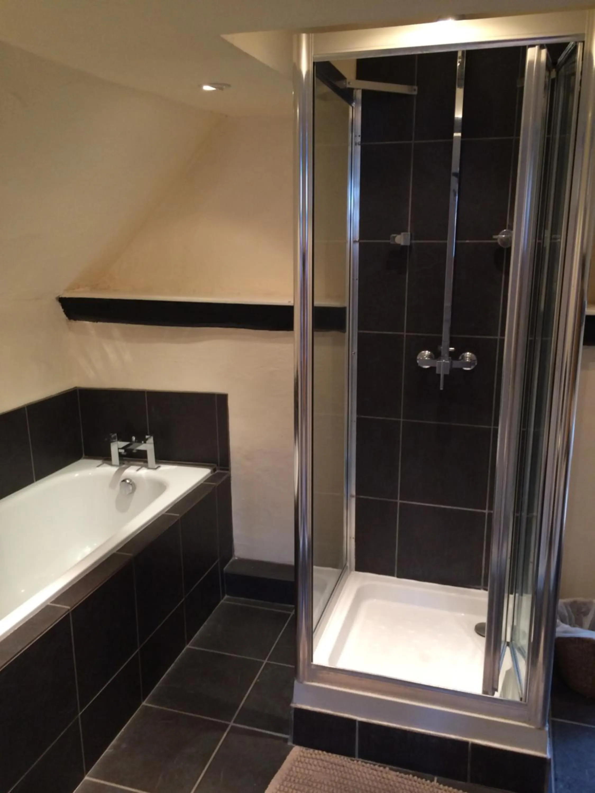 Shower in The Half Moon Inn