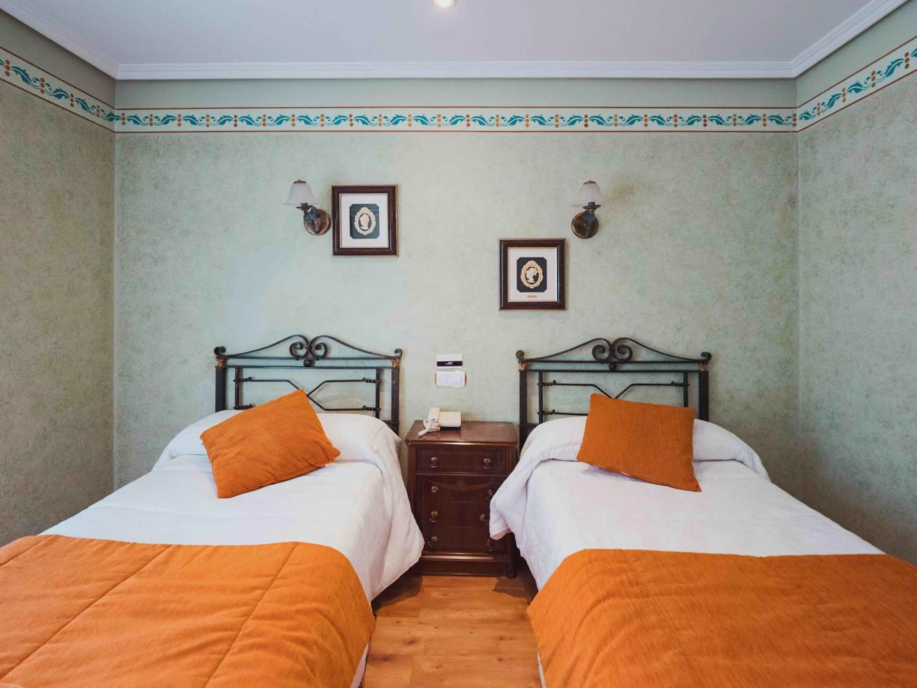 Bed in Hotel Doña Carmen