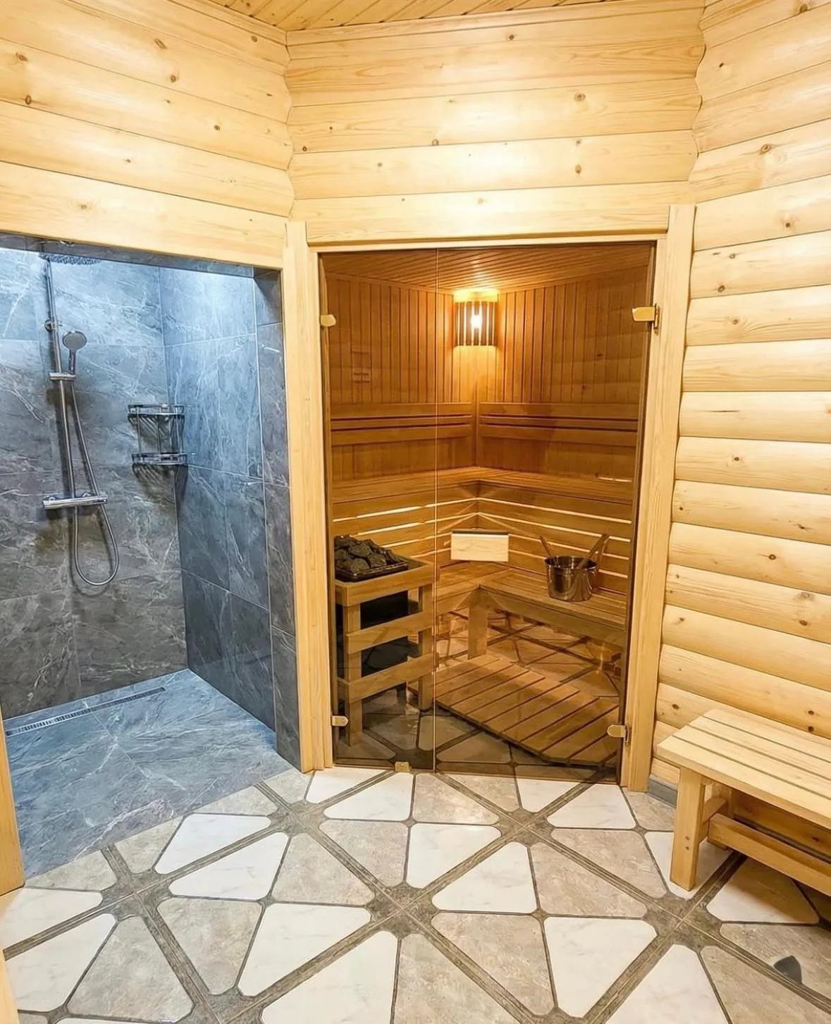 Sauna in Aurora Resort Tsaghkadzor, By One