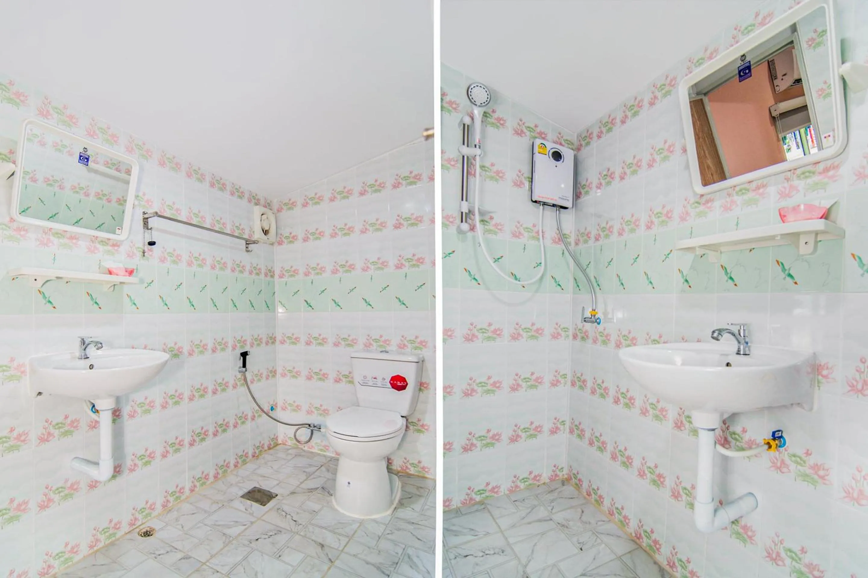 Bathroom in OYO 578 PJ Resort And Snooker Club