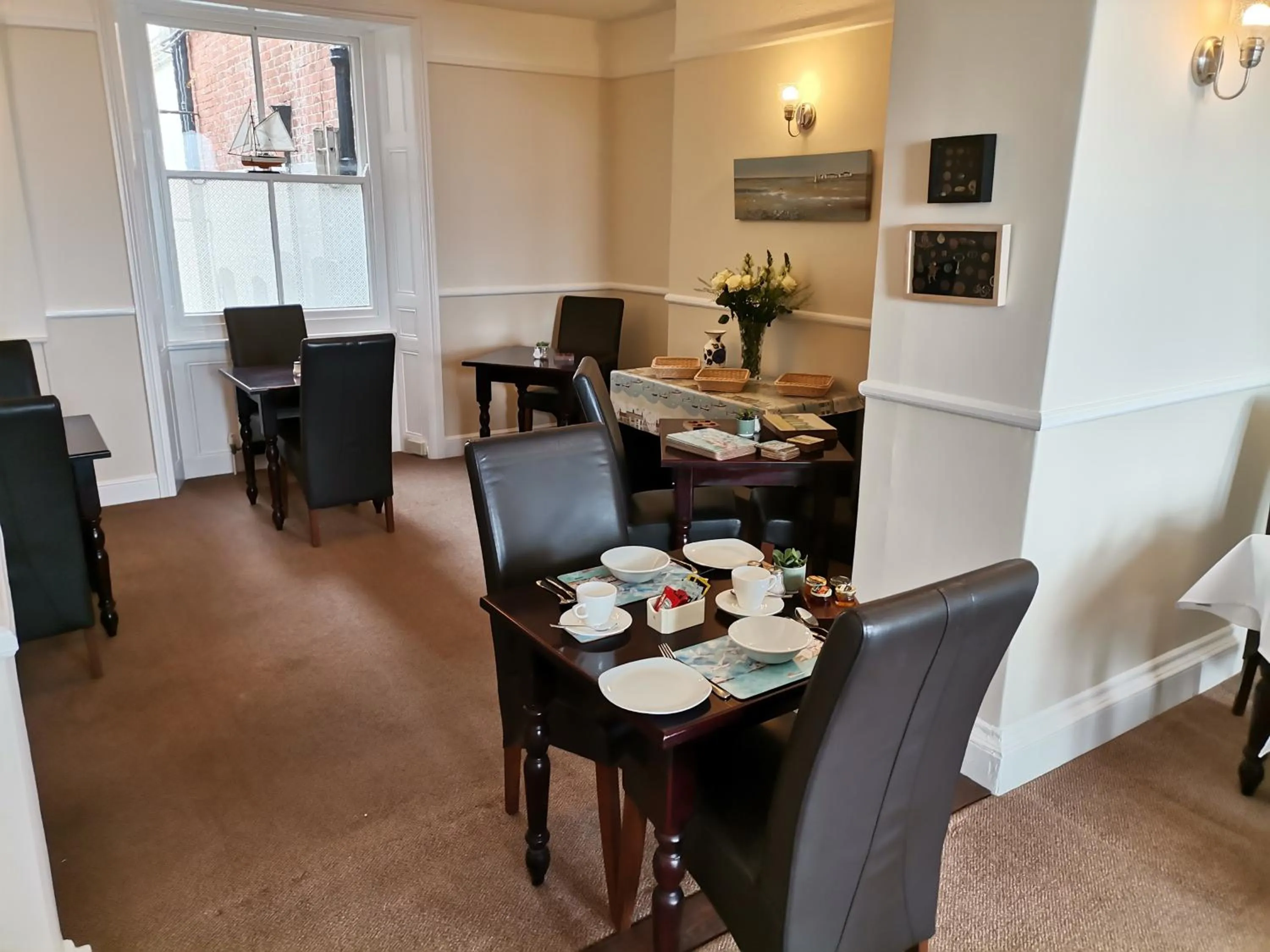 Dining area in The Mayfair