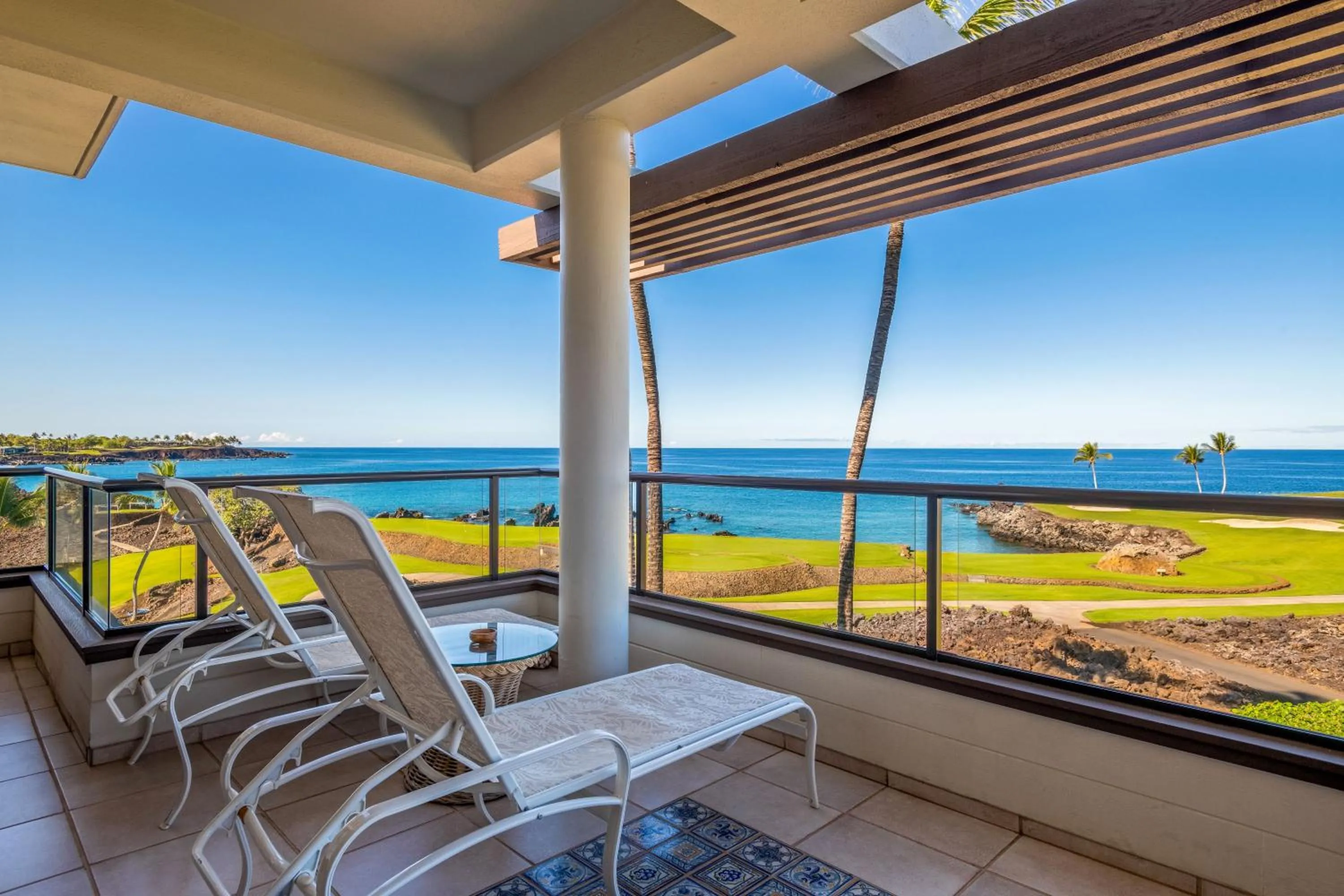 Patio in Mauna Lani Point