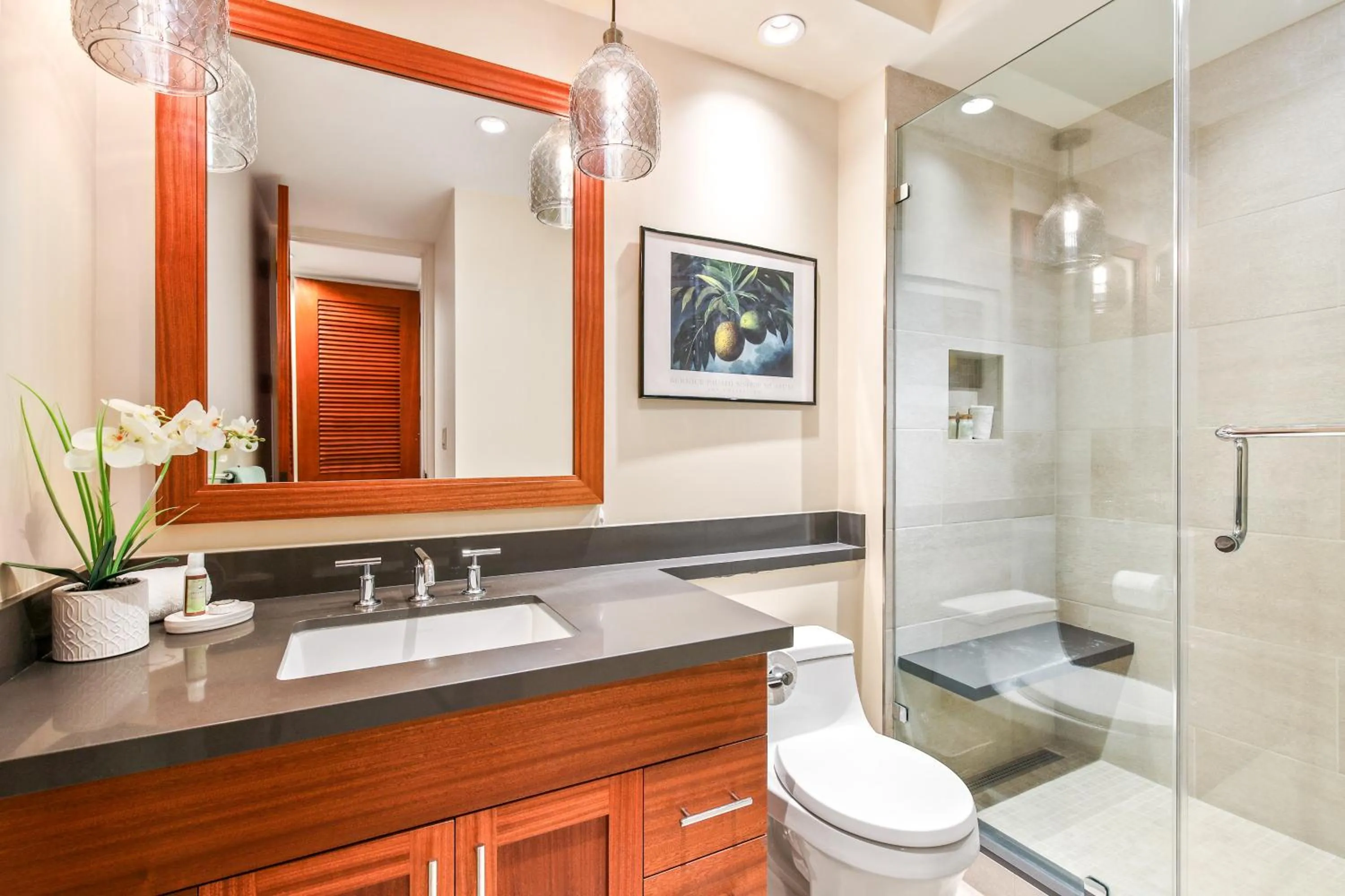 Bathroom in Mauna Lani Point