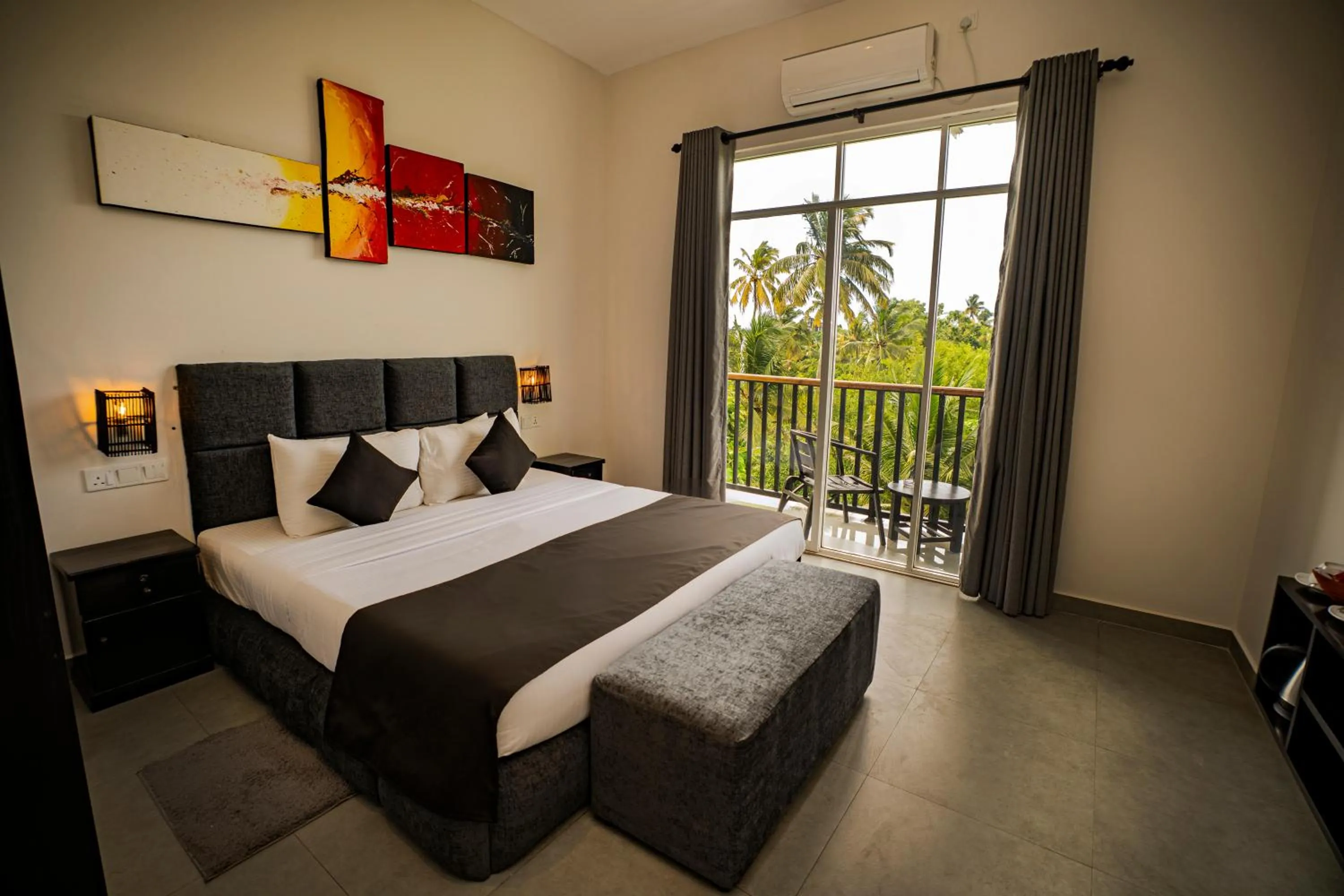 Bedroom, Bed in Scenic Bay Weligama