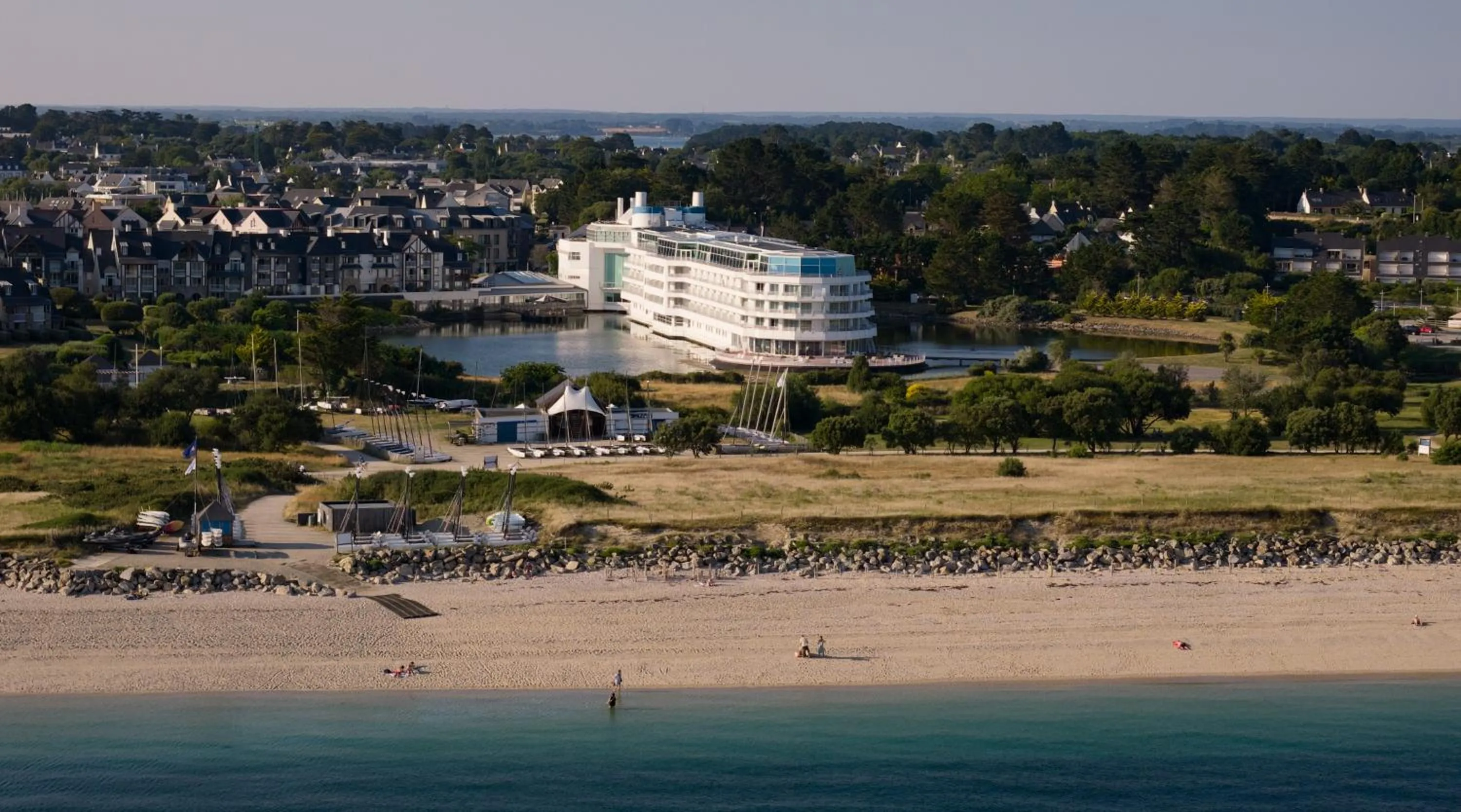 Property building in Miramar La Cigale Hotel Thalasso & Spa