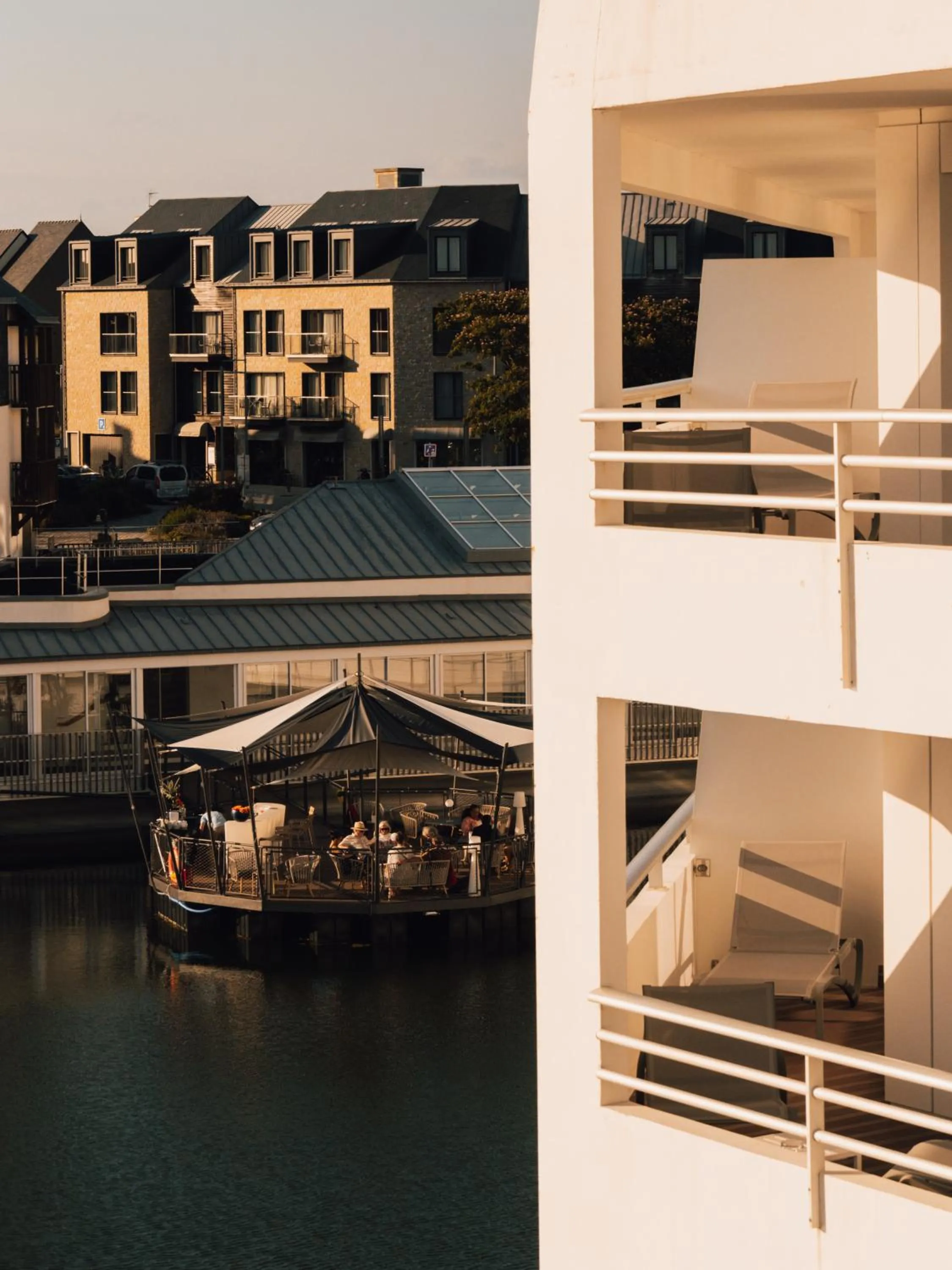 Balcony/Terrace in Miramar La Cigale Hotel Thalasso & Spa