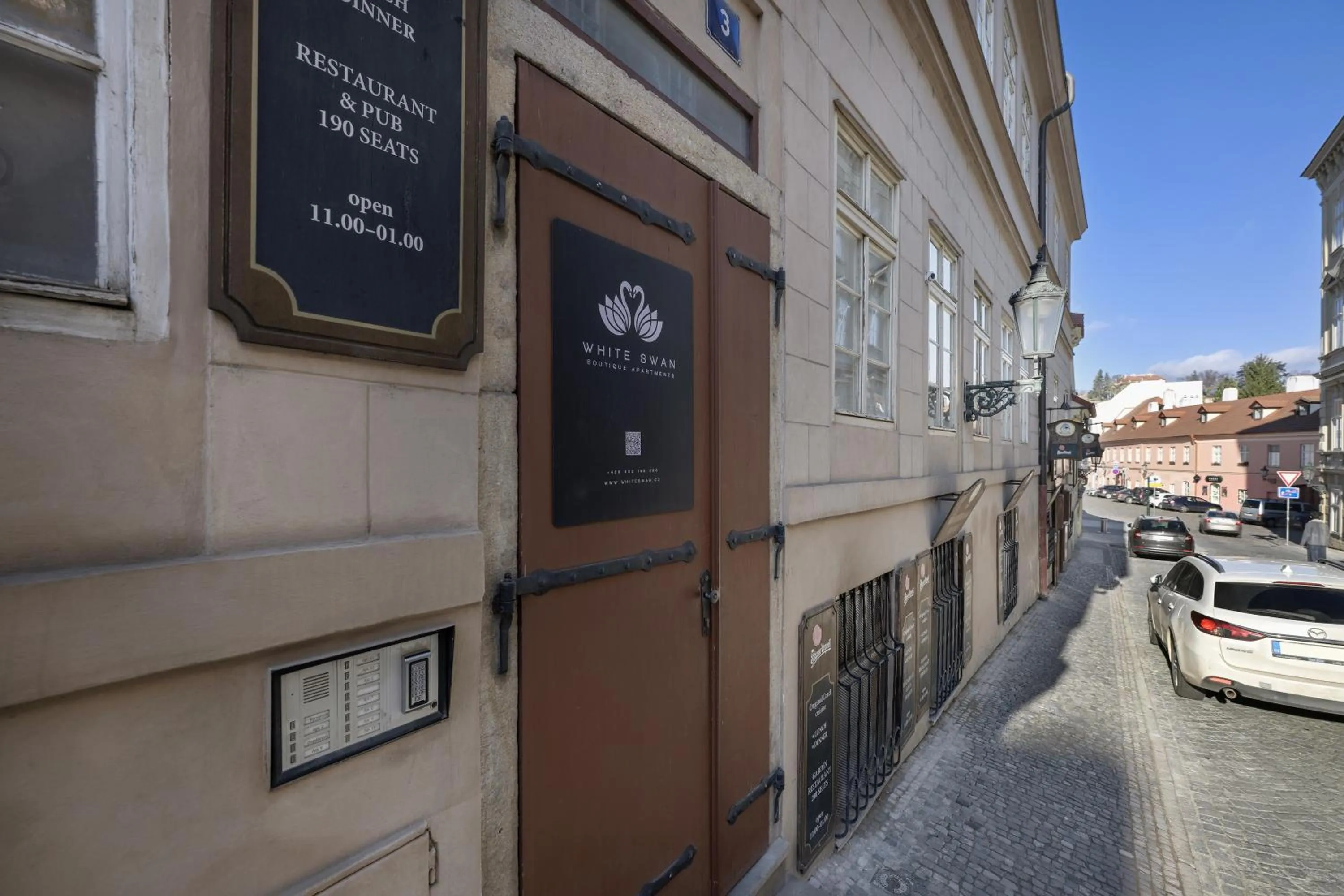 Property building in White Swan Boutique Apartments