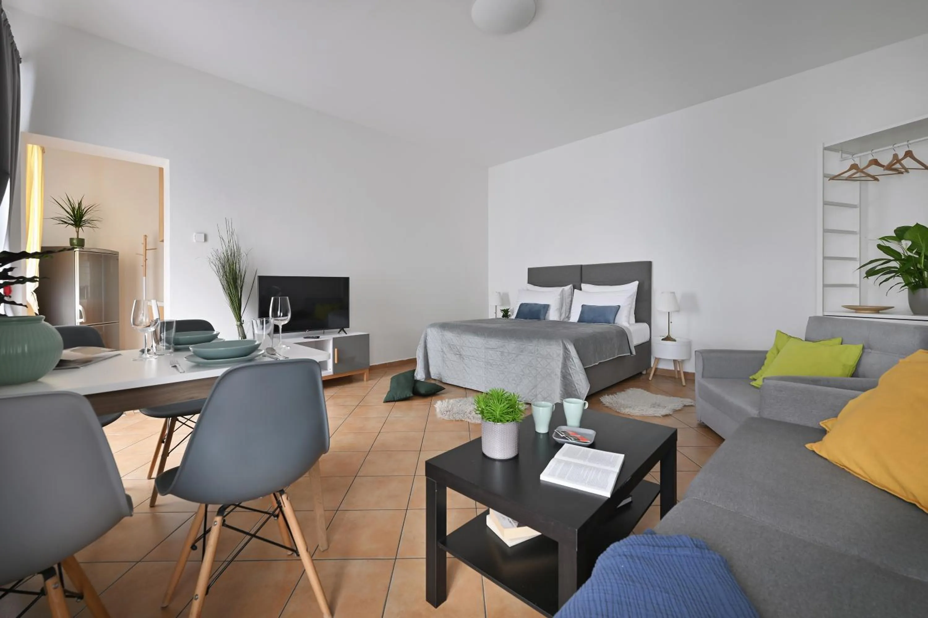 Photo of the whole room in White Swan Boutique Apartments