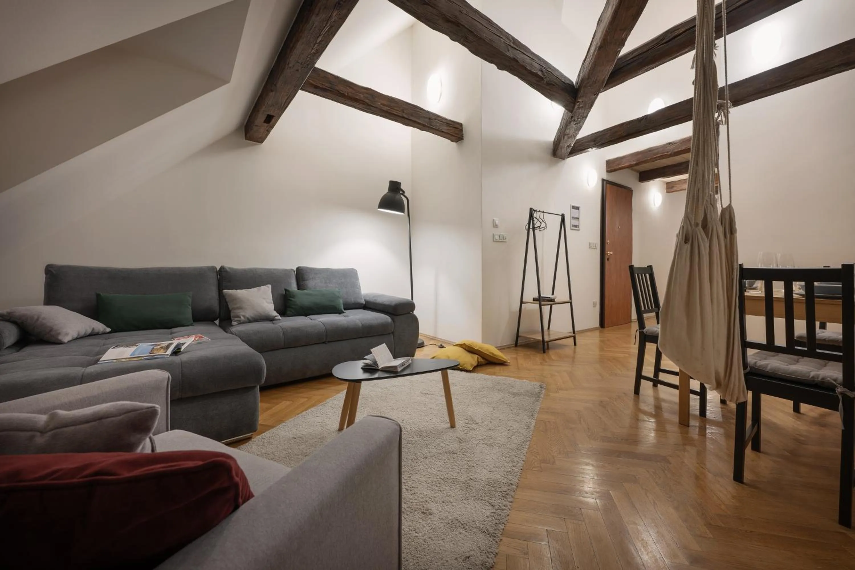 Living room in White Swan Boutique Apartments