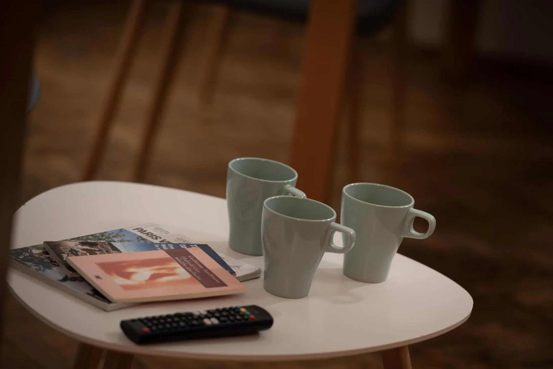 Seating area in White Swan Boutique Apartments