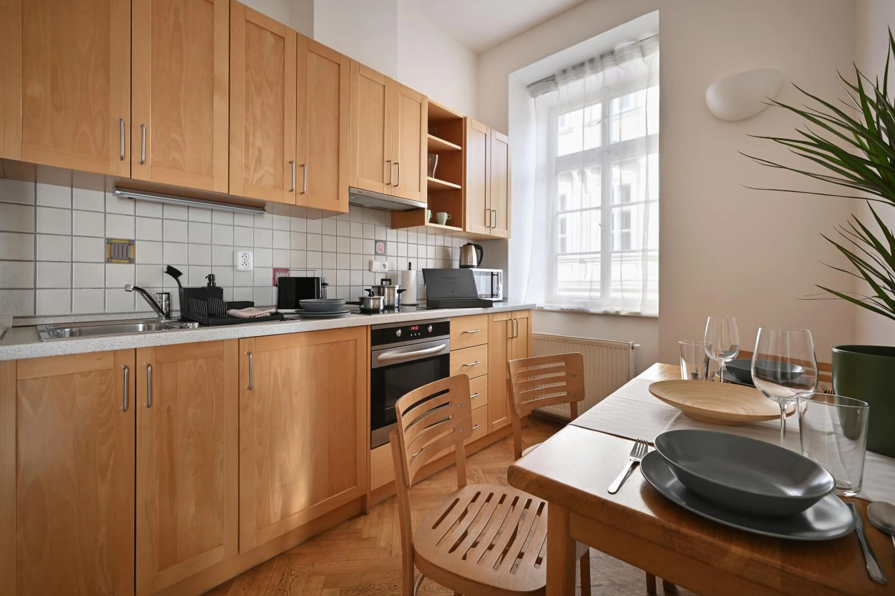 Coffee/tea facilities in White Swan Boutique Apartments