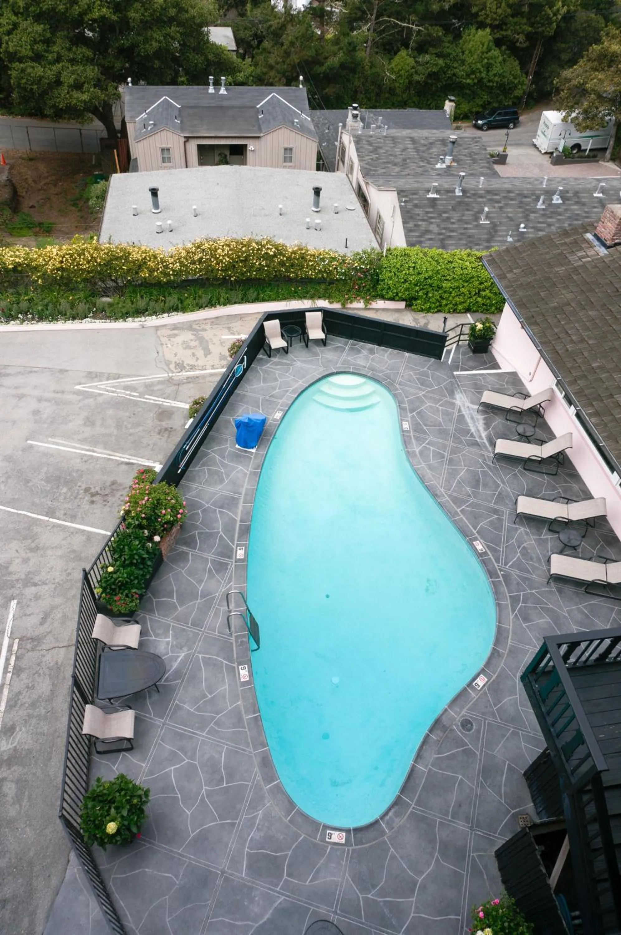 Swimming pool in Hofsas House Hotel