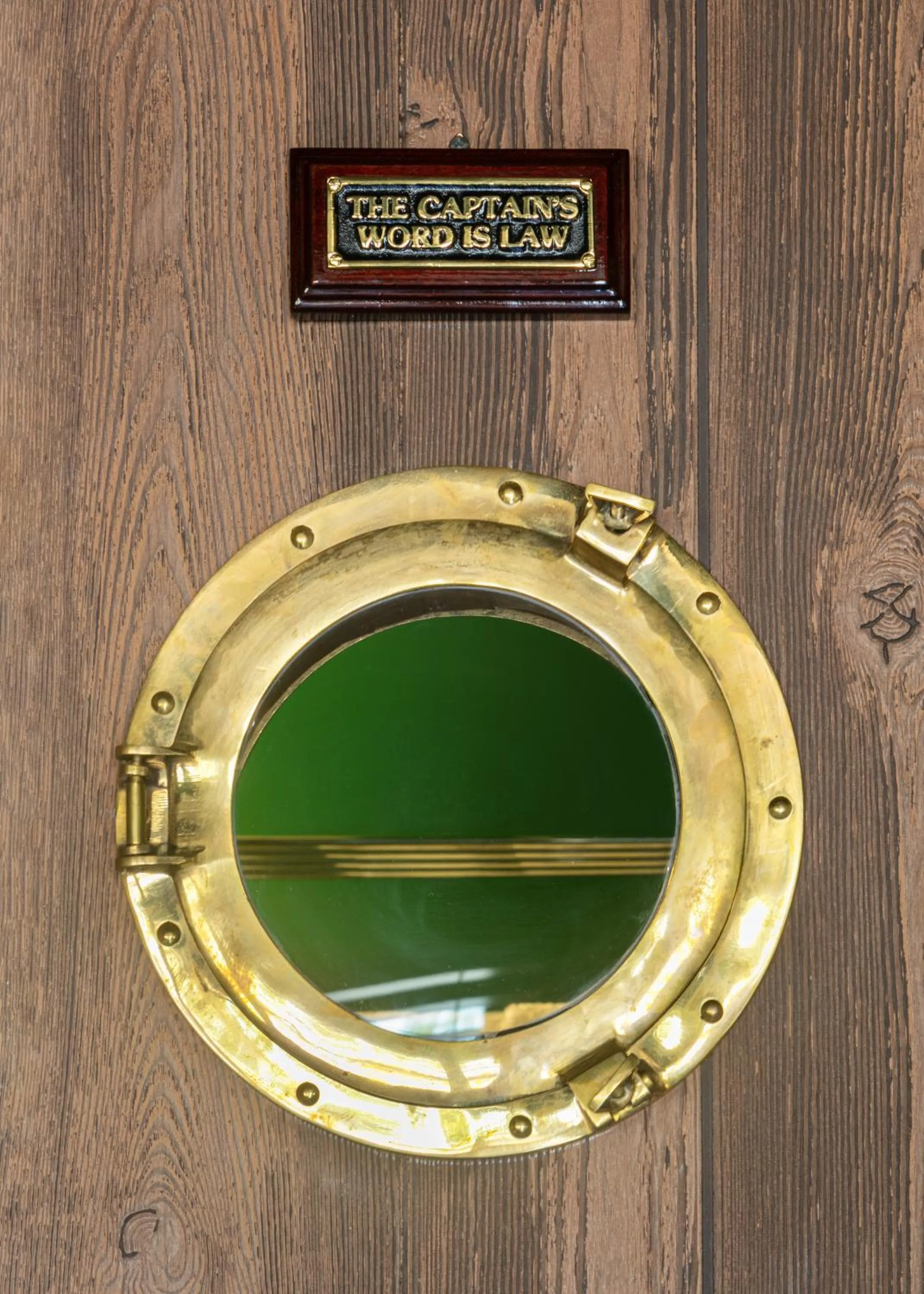 Decorative detail in The Dive Motel and Swim Club