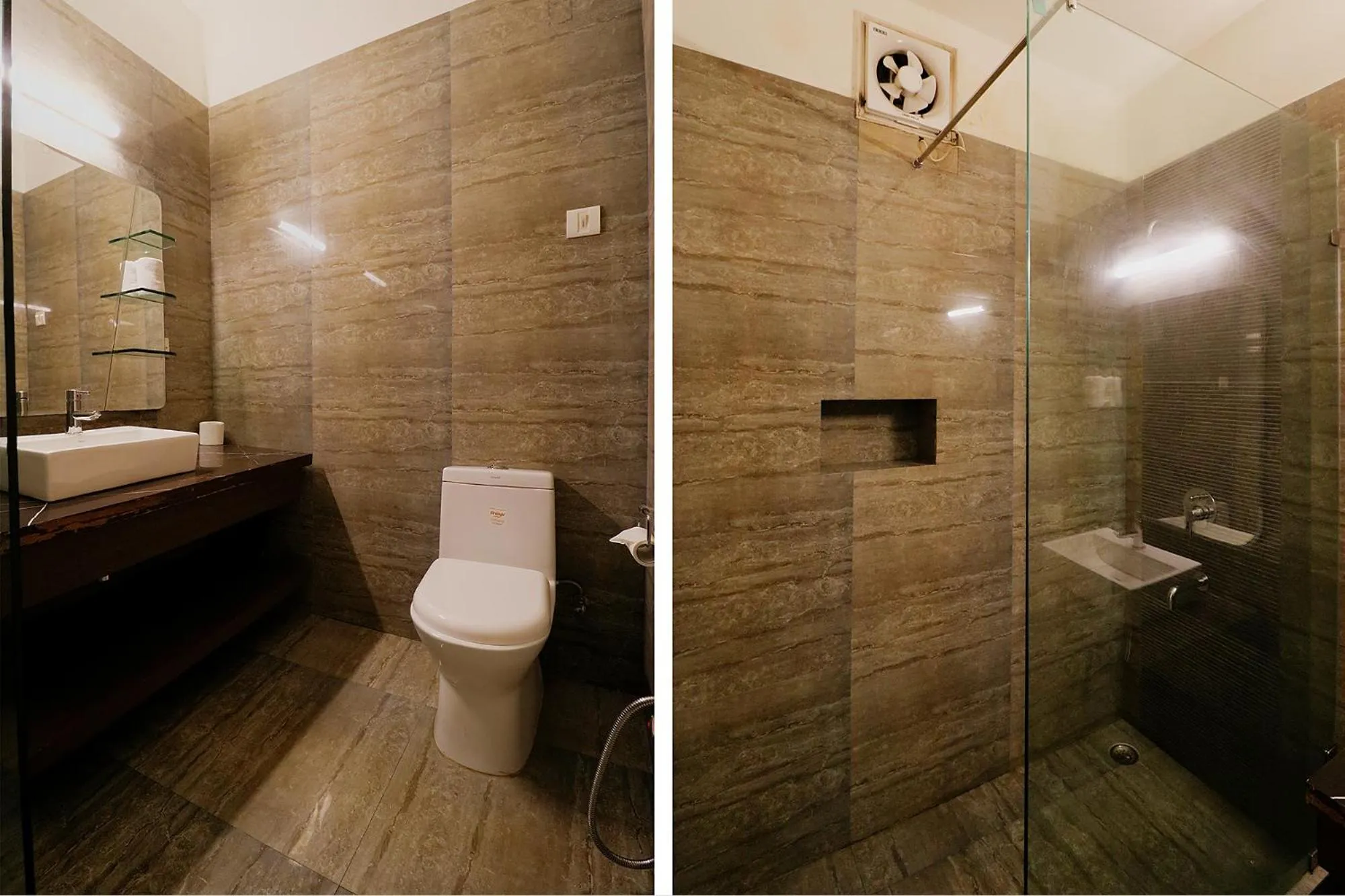 Bathroom in Hotel Bel Morris