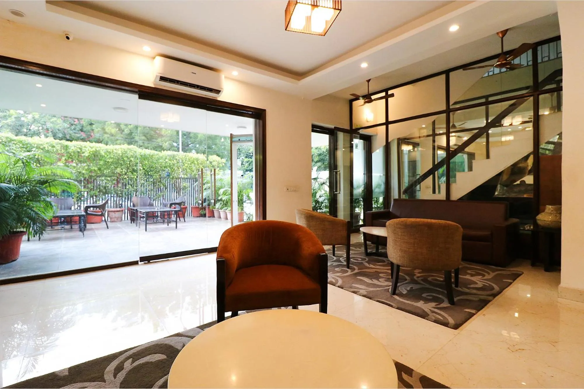 Seating area in Hotel Bel Morris