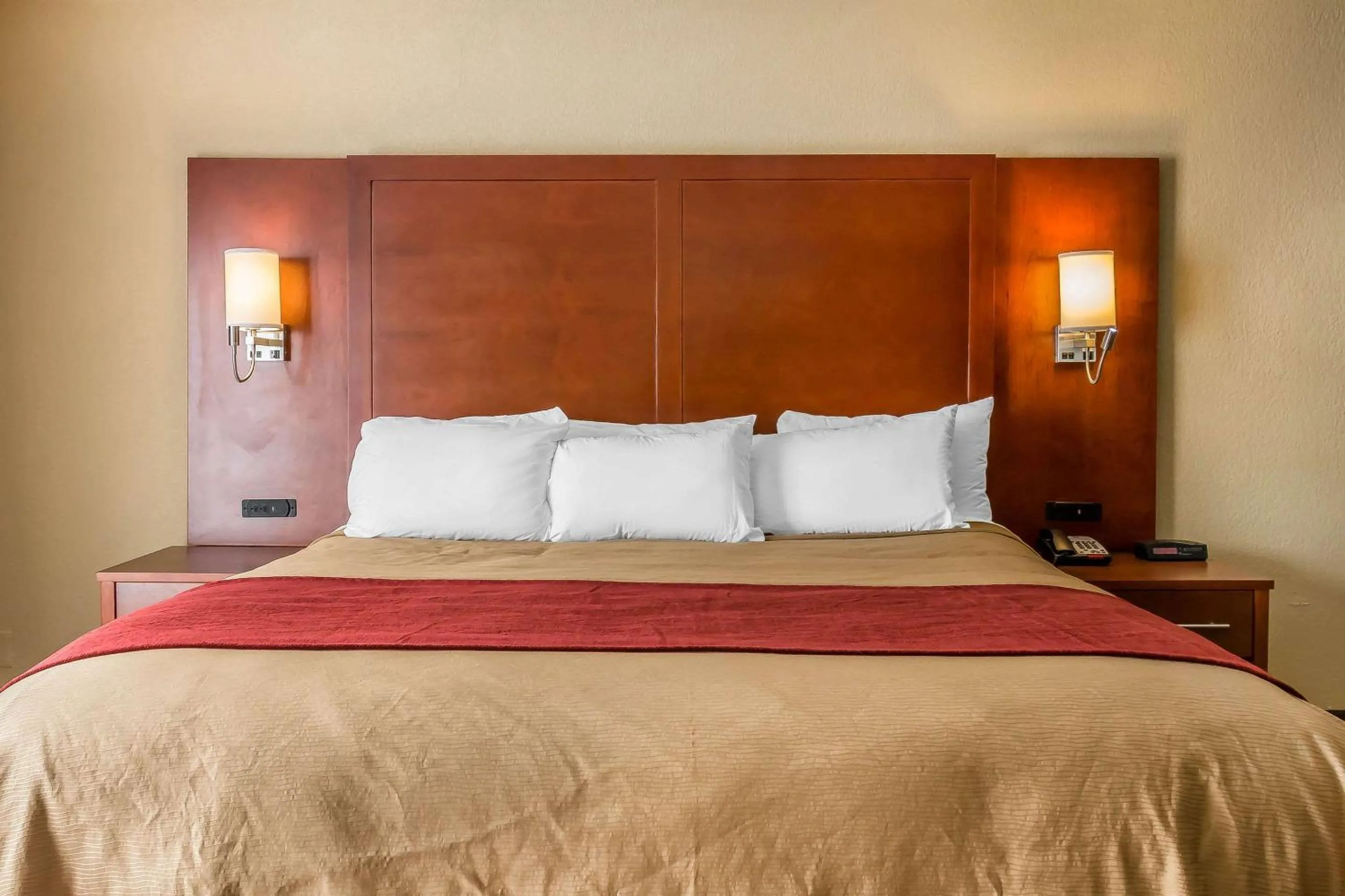 Photo of the whole room, Bed in Comfort Inn Savannah Midtown