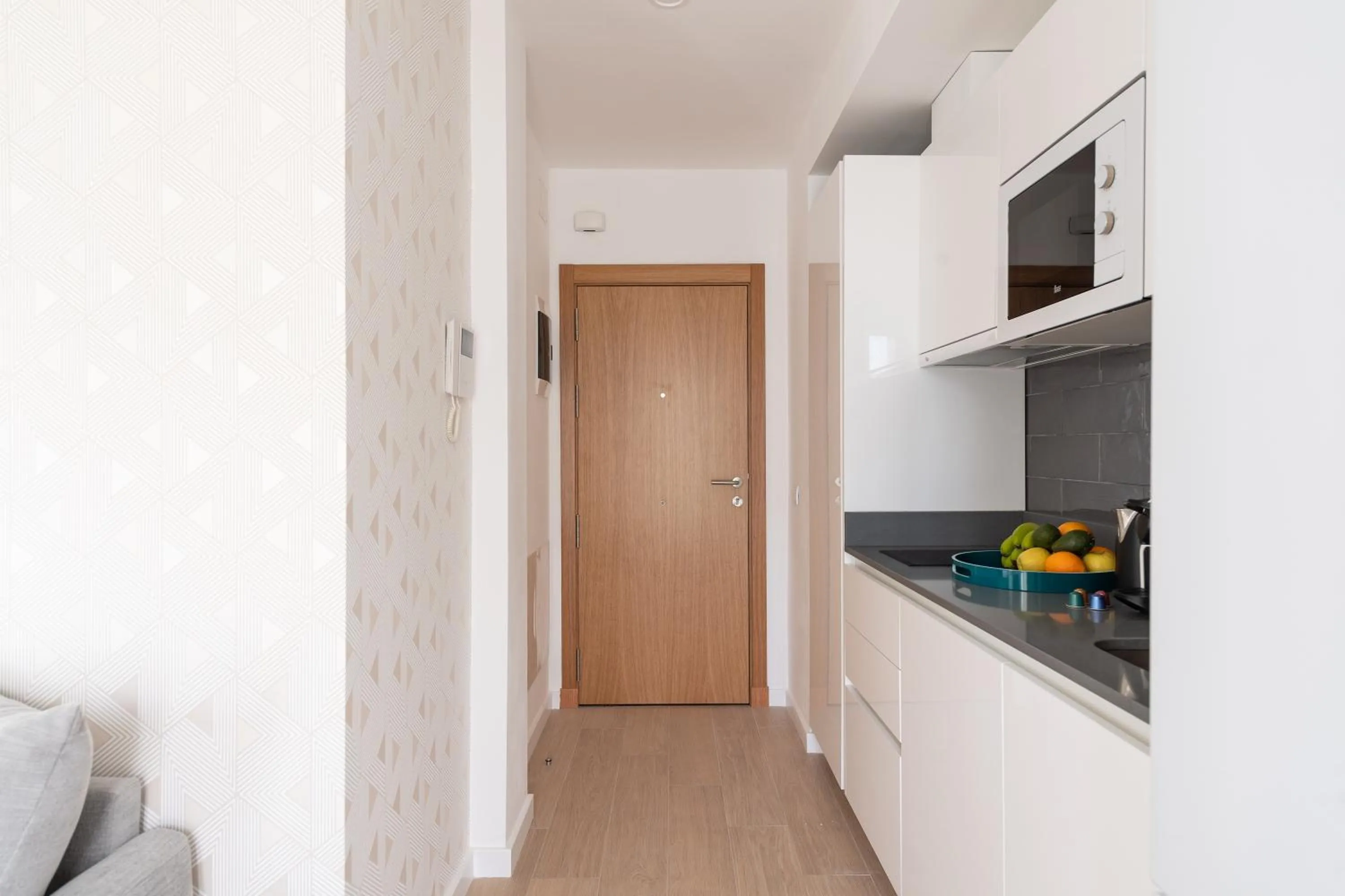 Kitchen or kitchenette in Beach Hotel Alfredo