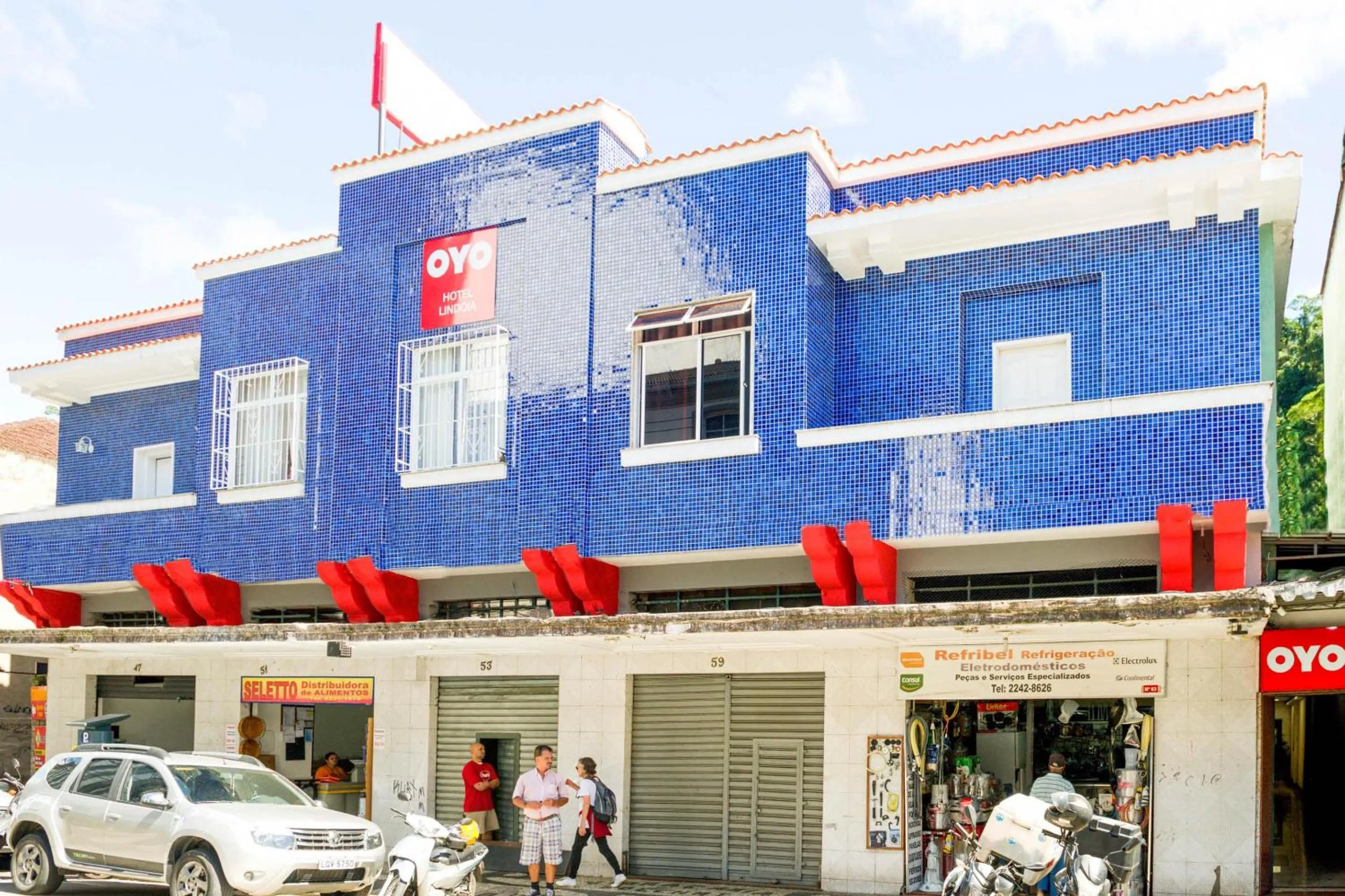 Facade/entrance in OYO Hotel Lindoia, Petropolis