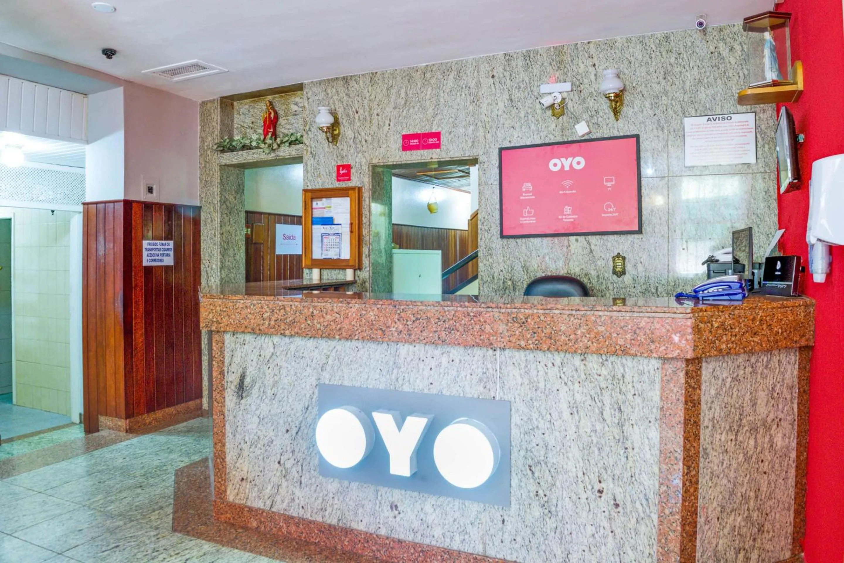 Lobby or reception in OYO Hotel Lindoia, Petropolis