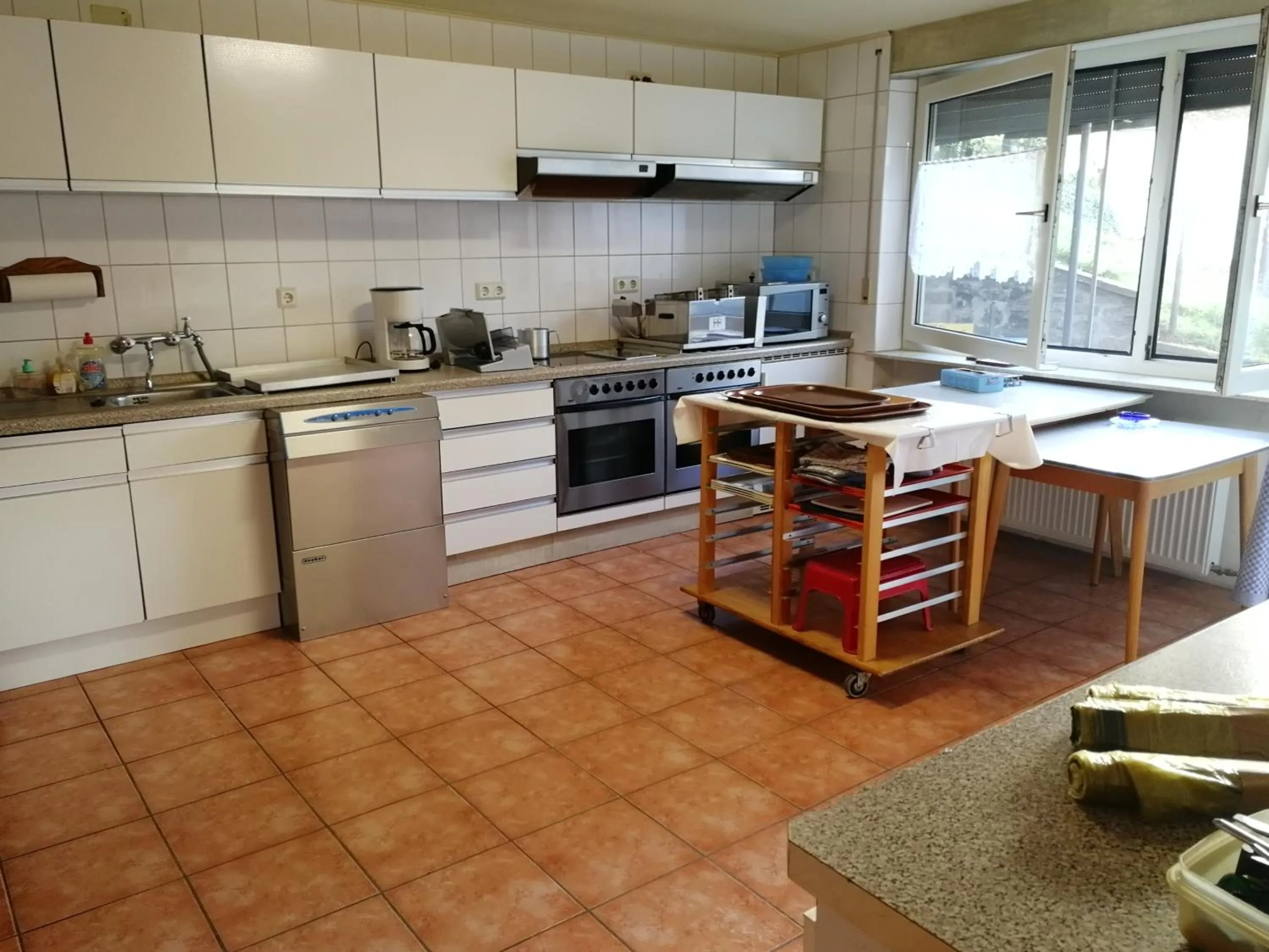 Kitchen or kitchenette in Gasthaus Hochwald