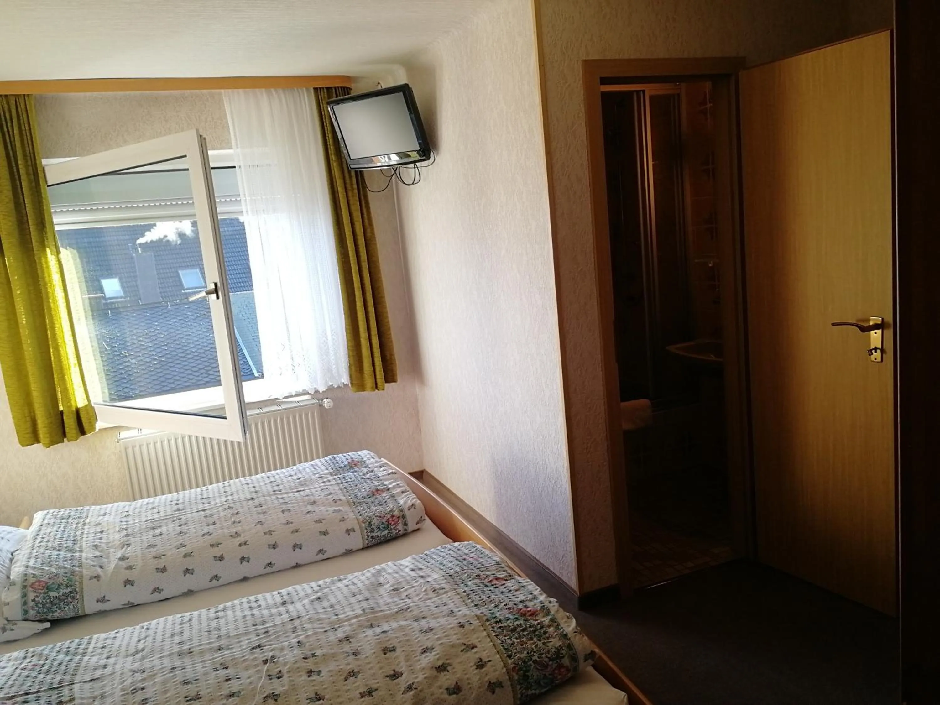 Bedroom, Bed in Gasthaus Hochwald