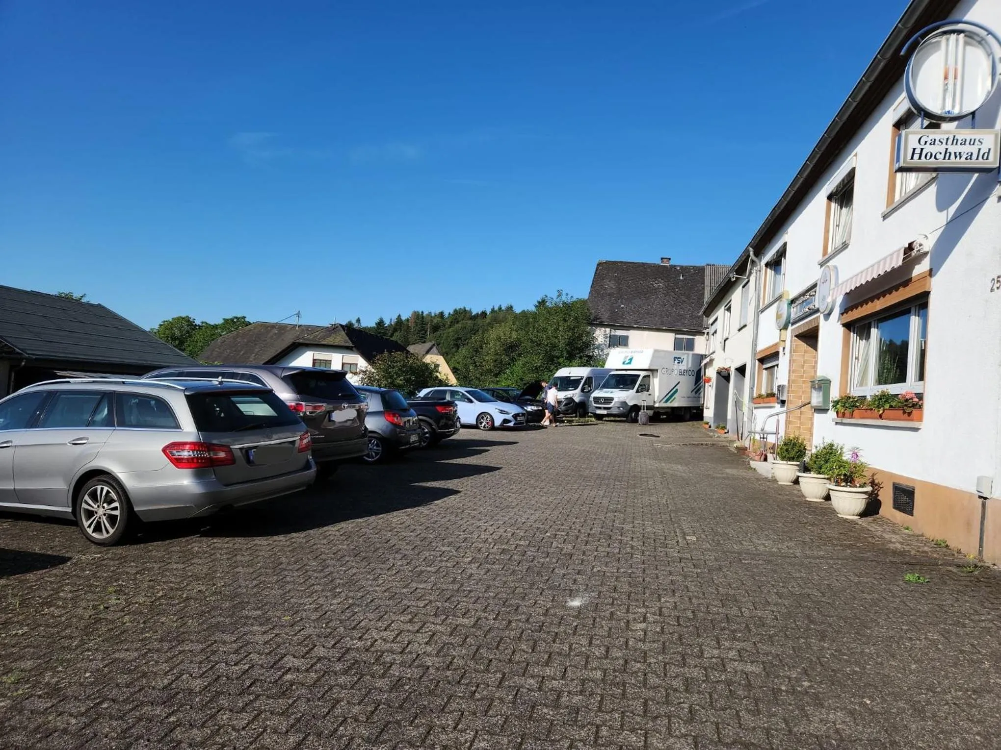 Parking in Gasthaus Hochwald