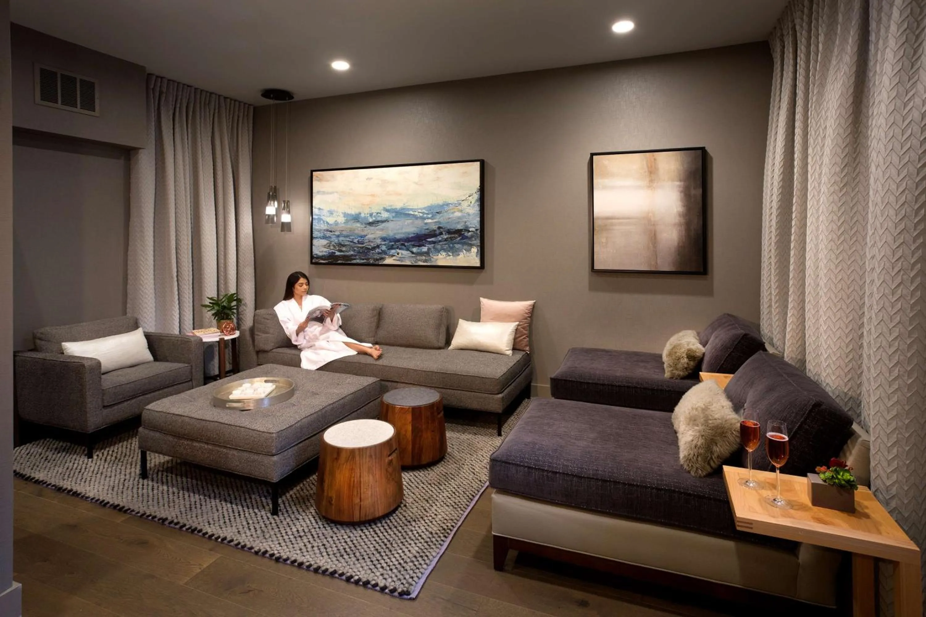 Spa and wellness centre/facilities in Willows Lodge