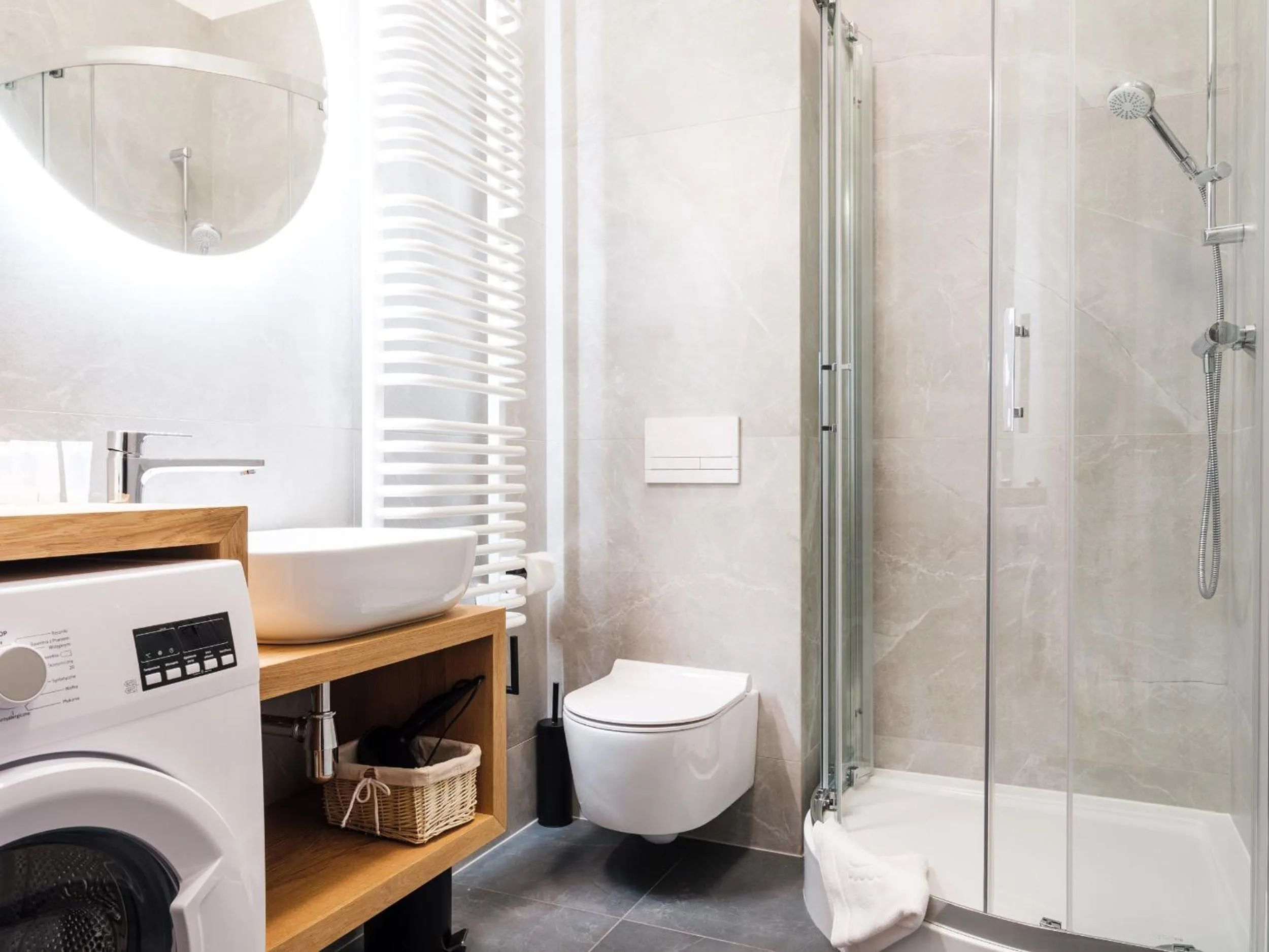 Bathroom in Aparthotel Inspire Miodova Residence