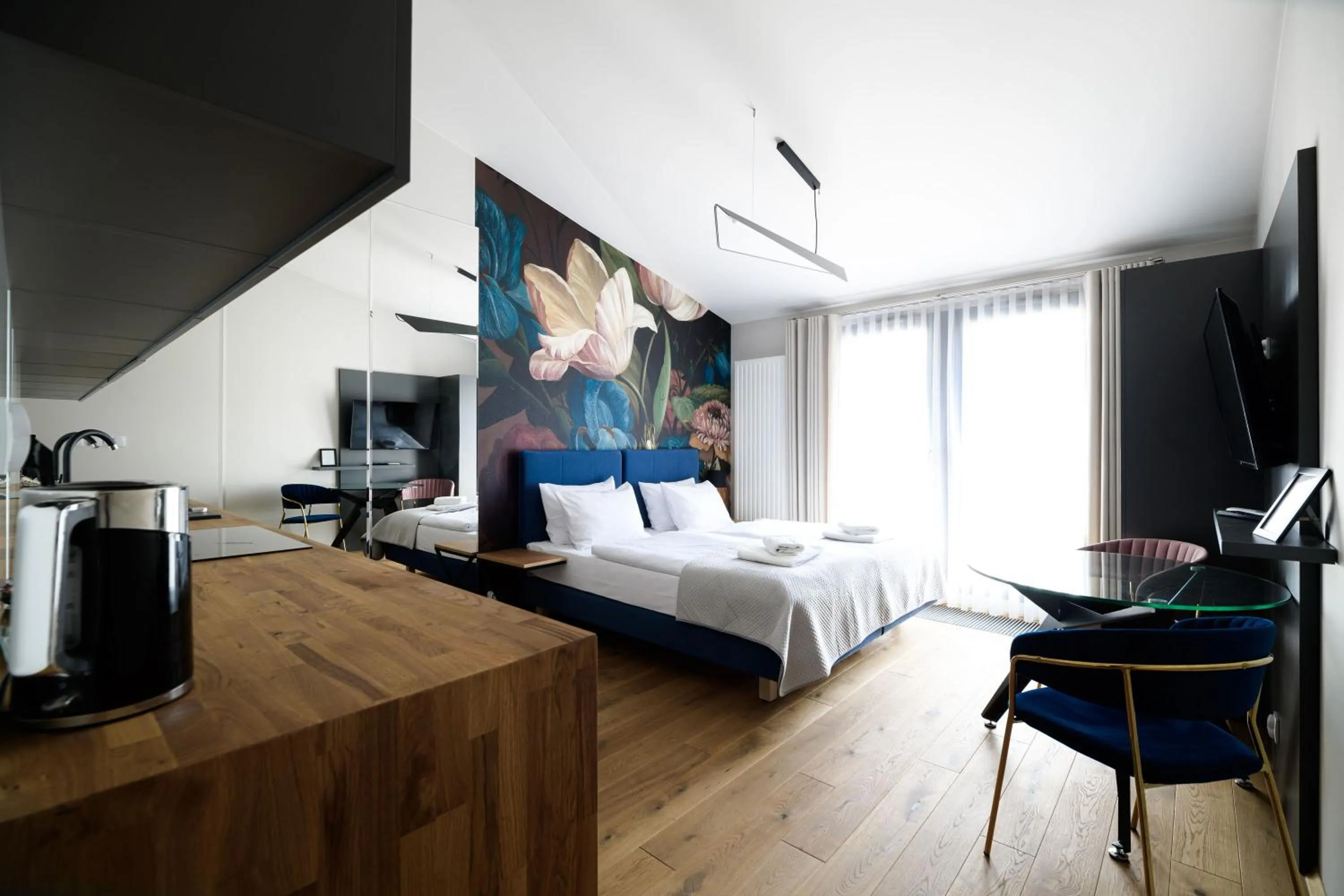 Bed in Aparthotel Inspire Miodova Residence