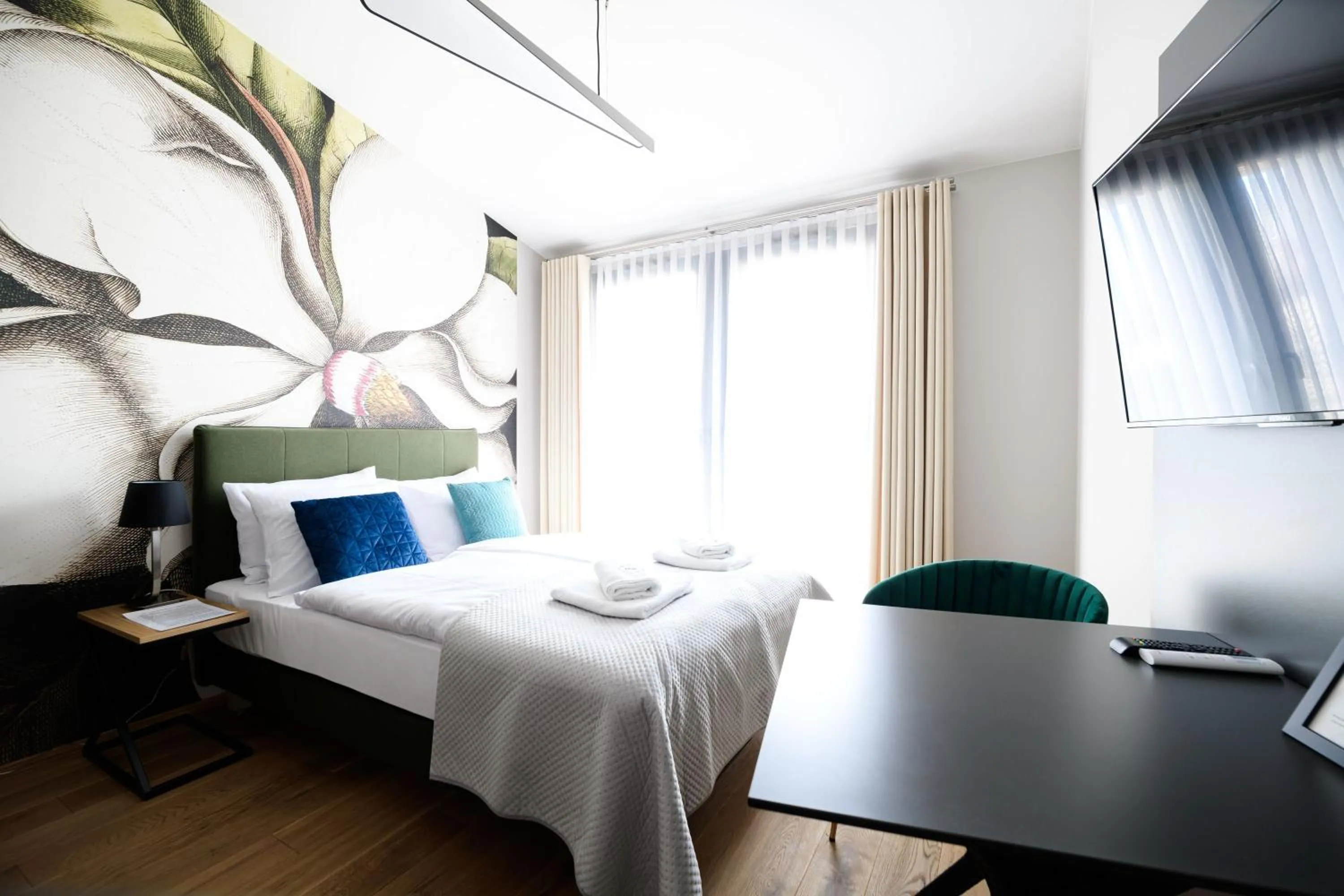 Bed in Aparthotel Inspire Miodova Residence